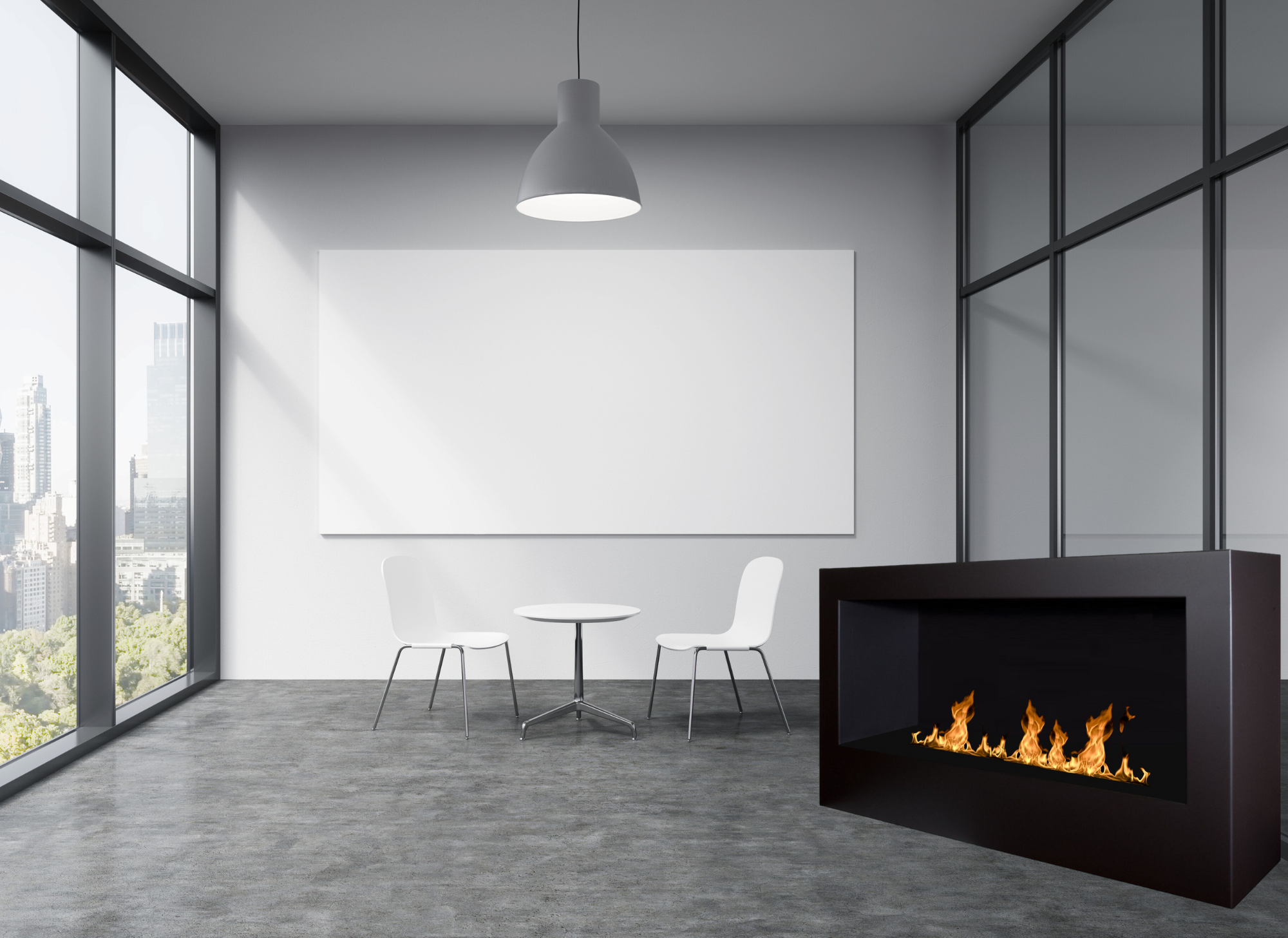 Gunter Bio Ethanol Vrijstaand Haard 120 cm