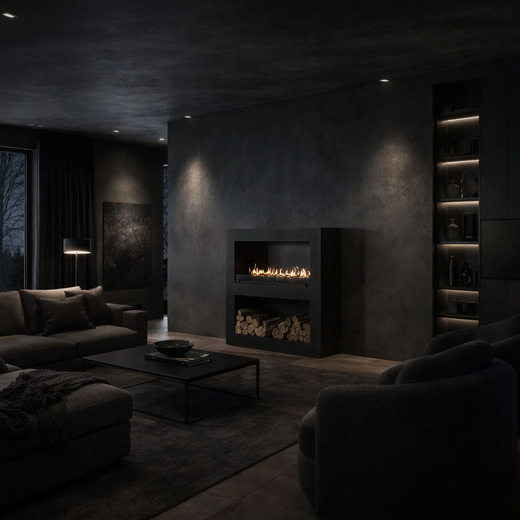 Home Roomdivider Doorkijkhaard 120 cm