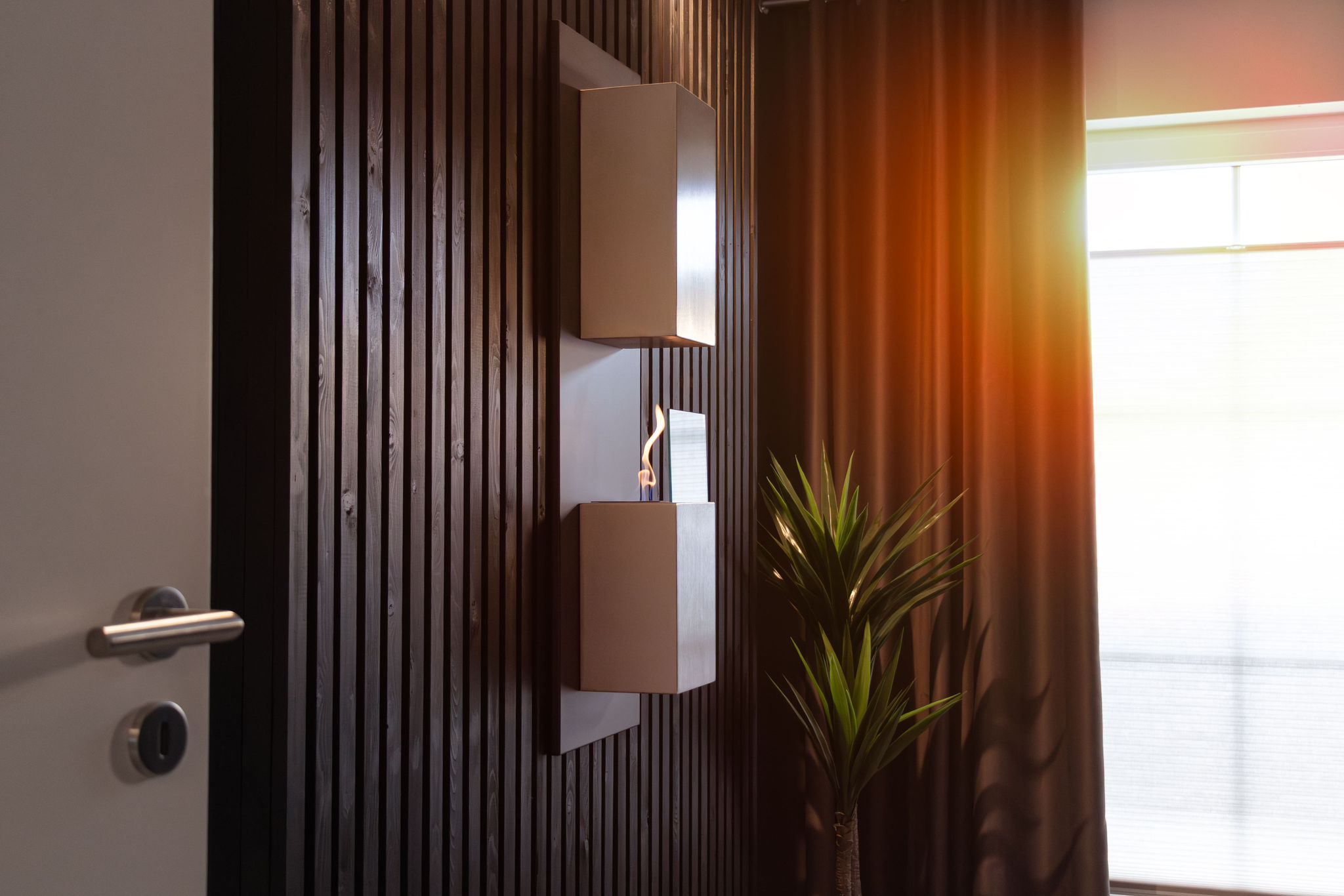 Katur Bio Ethanol Wandhaard H114 cm