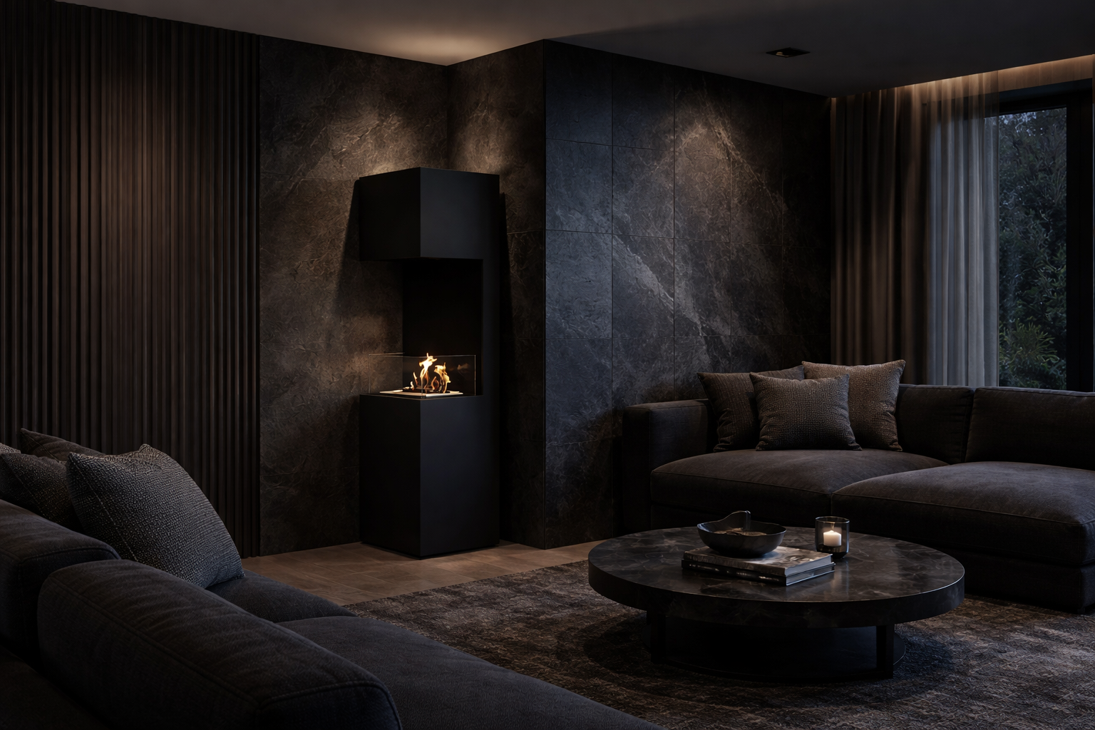 Labo Bio Ethanol Vrijstaand Kachel H150 cm