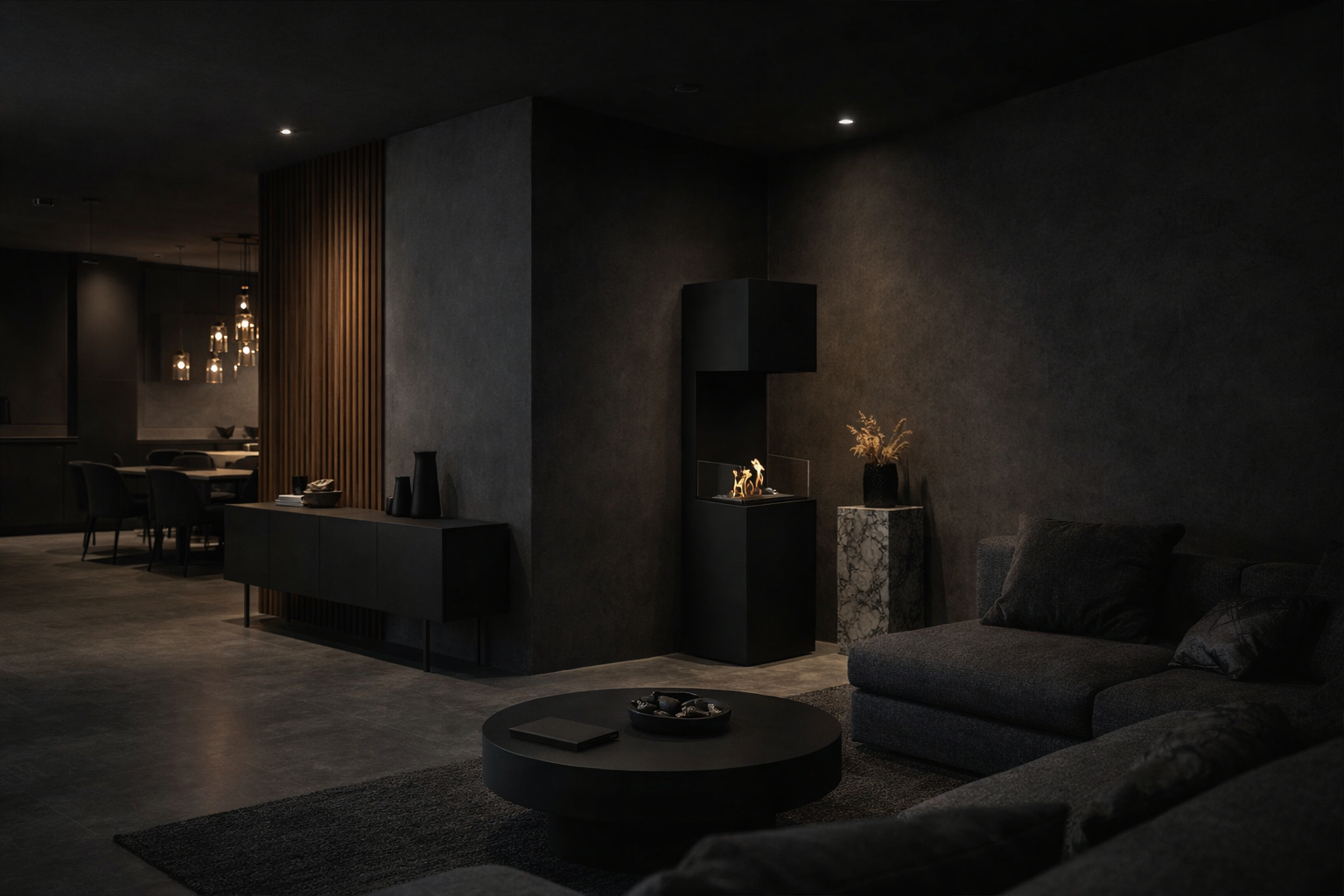 Labo Bio Ethanol Vrijstaand Kachel H150 cm