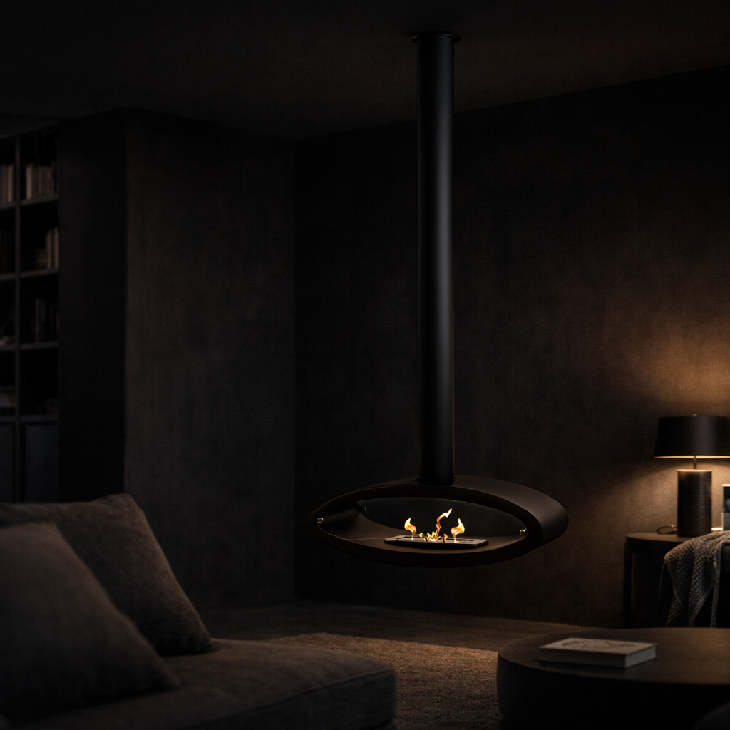 Malema Bio Ethanol Plafondhaard 112 CM