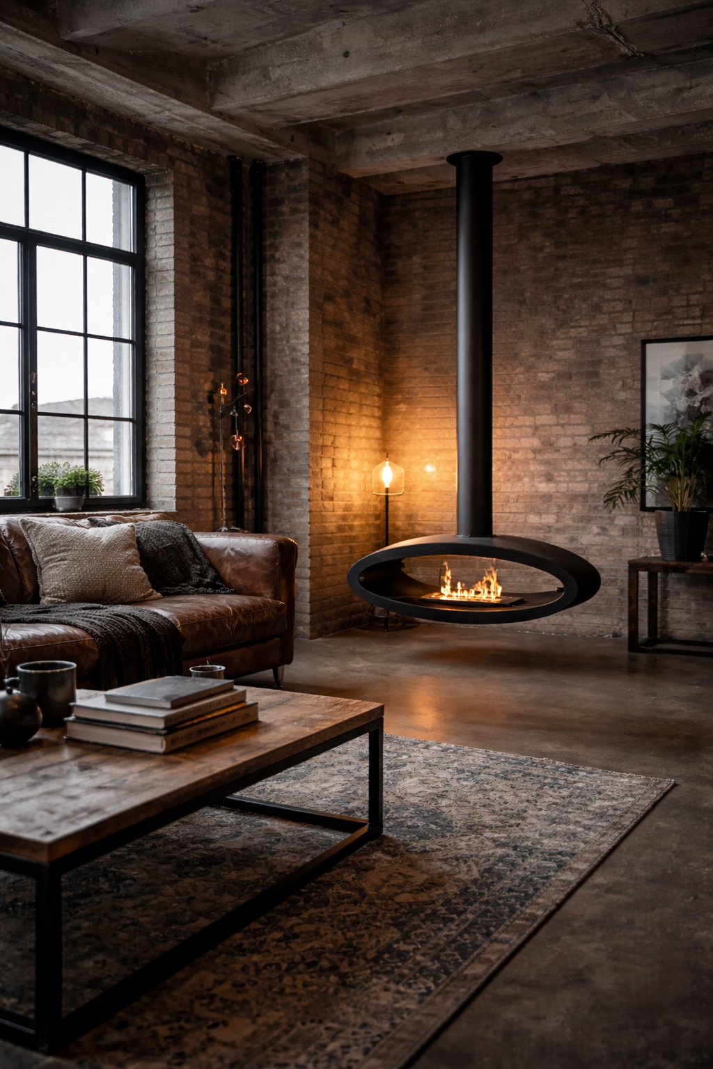 Malema Bio Ethanol Plafondhaard 112 CM