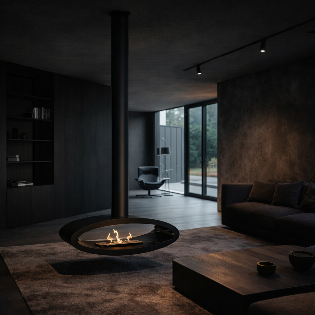 Malema Bio Ethanol Plafondhaard 112 CM