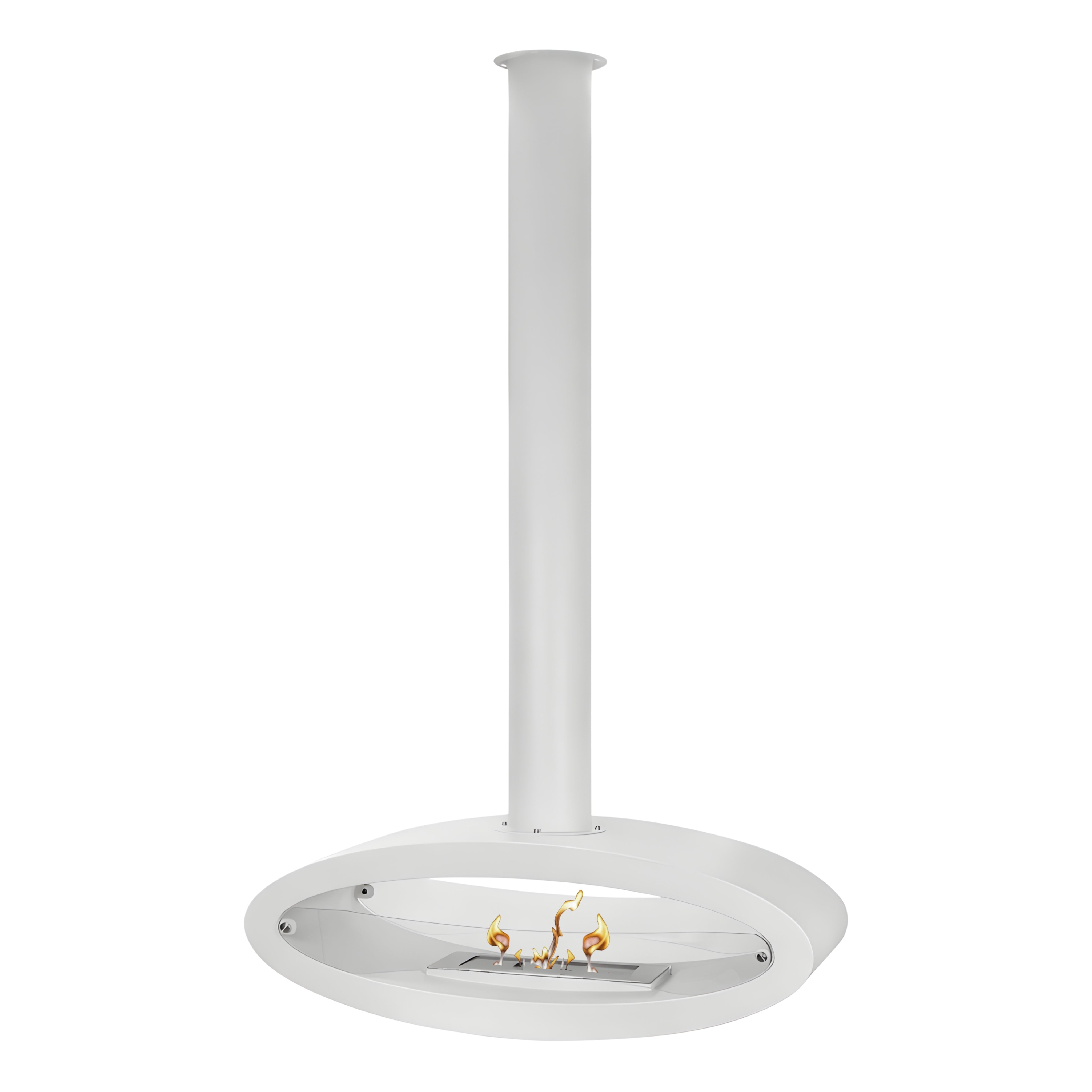 Malema Wit Bio Ethanol Plafondhaard 112 cm