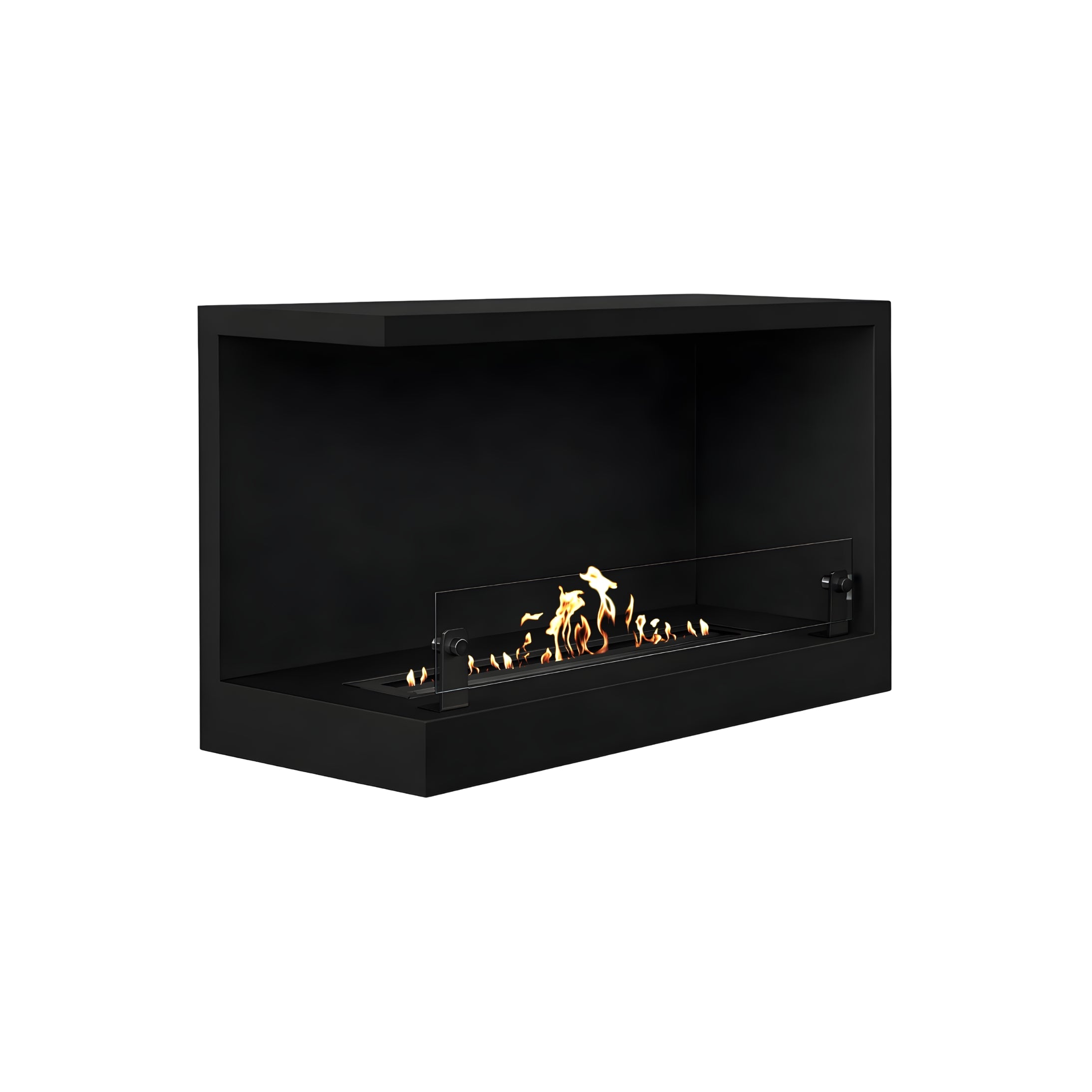 Marala Bio Ethanol Inbouwhoekhaard Links 80 cm