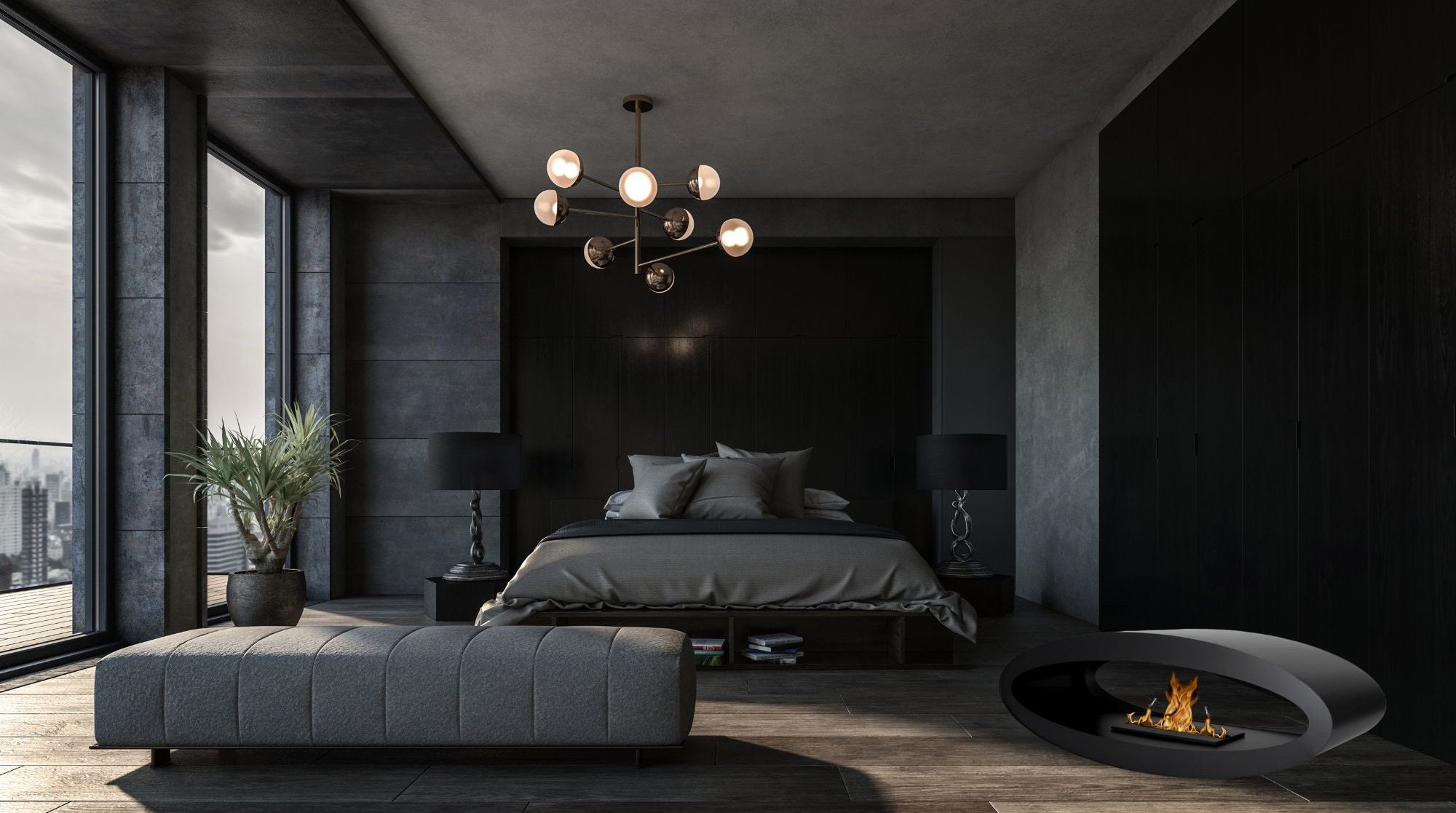 Merra Z Bio Ethanol Vrijstaand Haard 112 cm