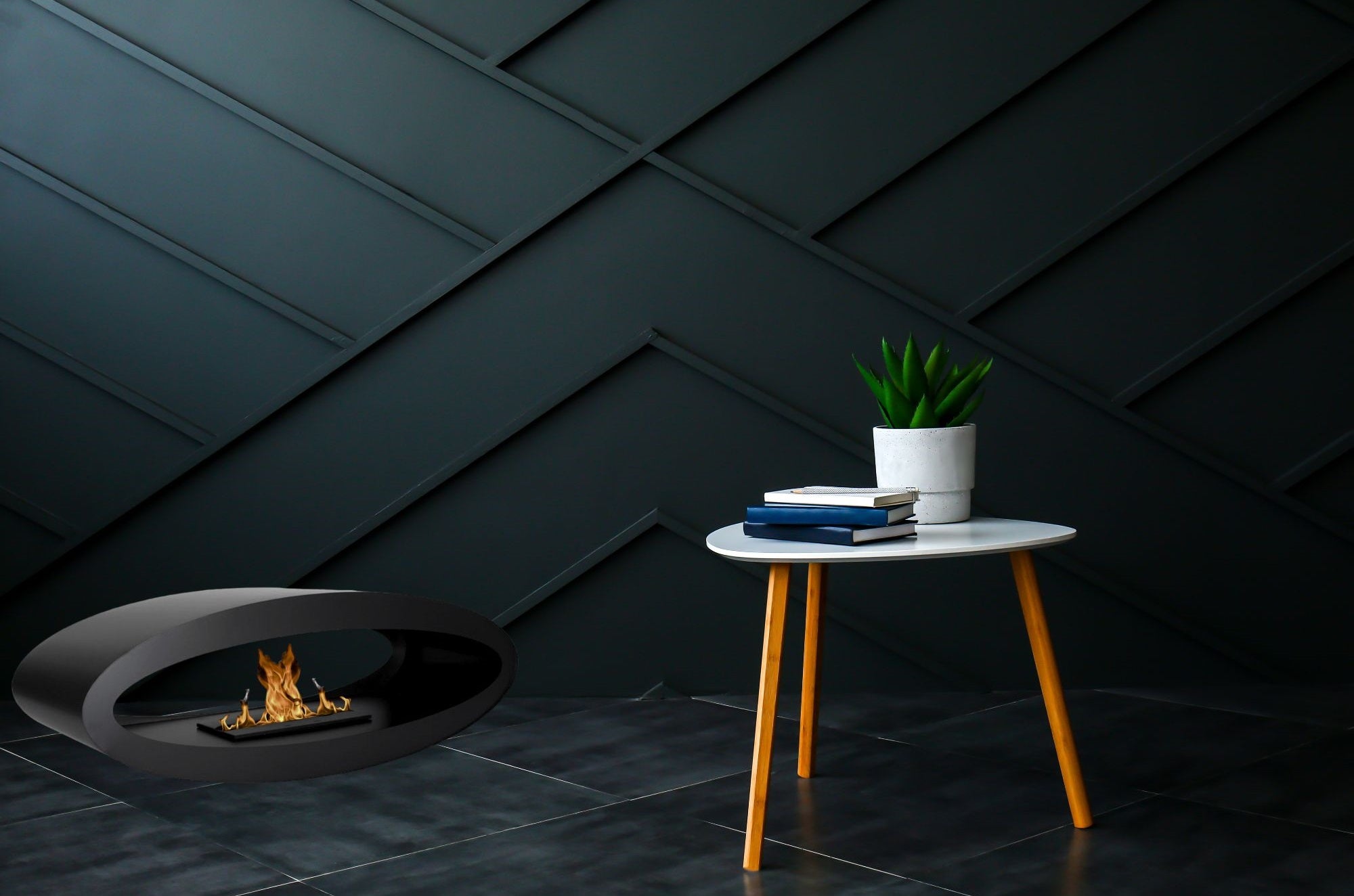 Merra Z Bio Ethanol Vrijstaand Haard 112 cm