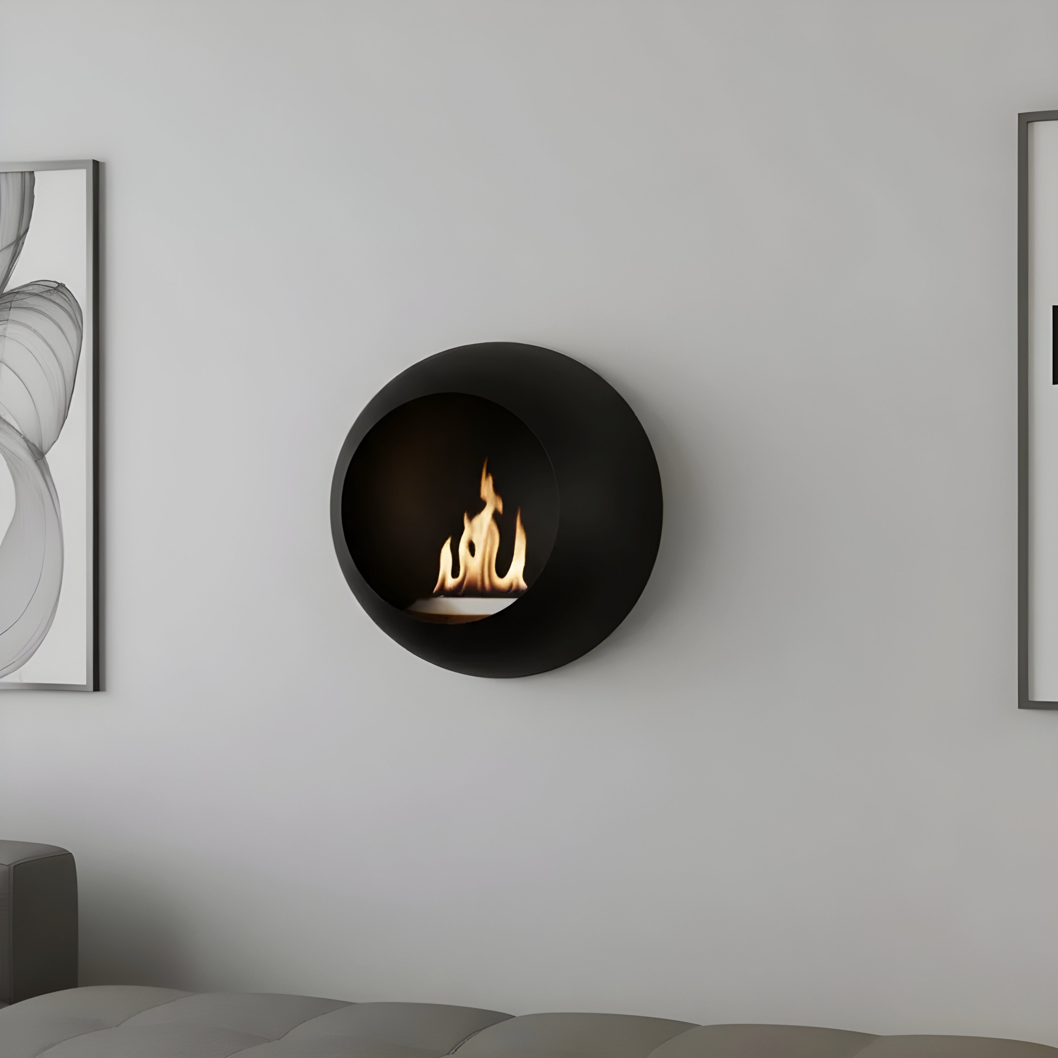 Morenza Bio Ethanol Wandhaard D60 cm