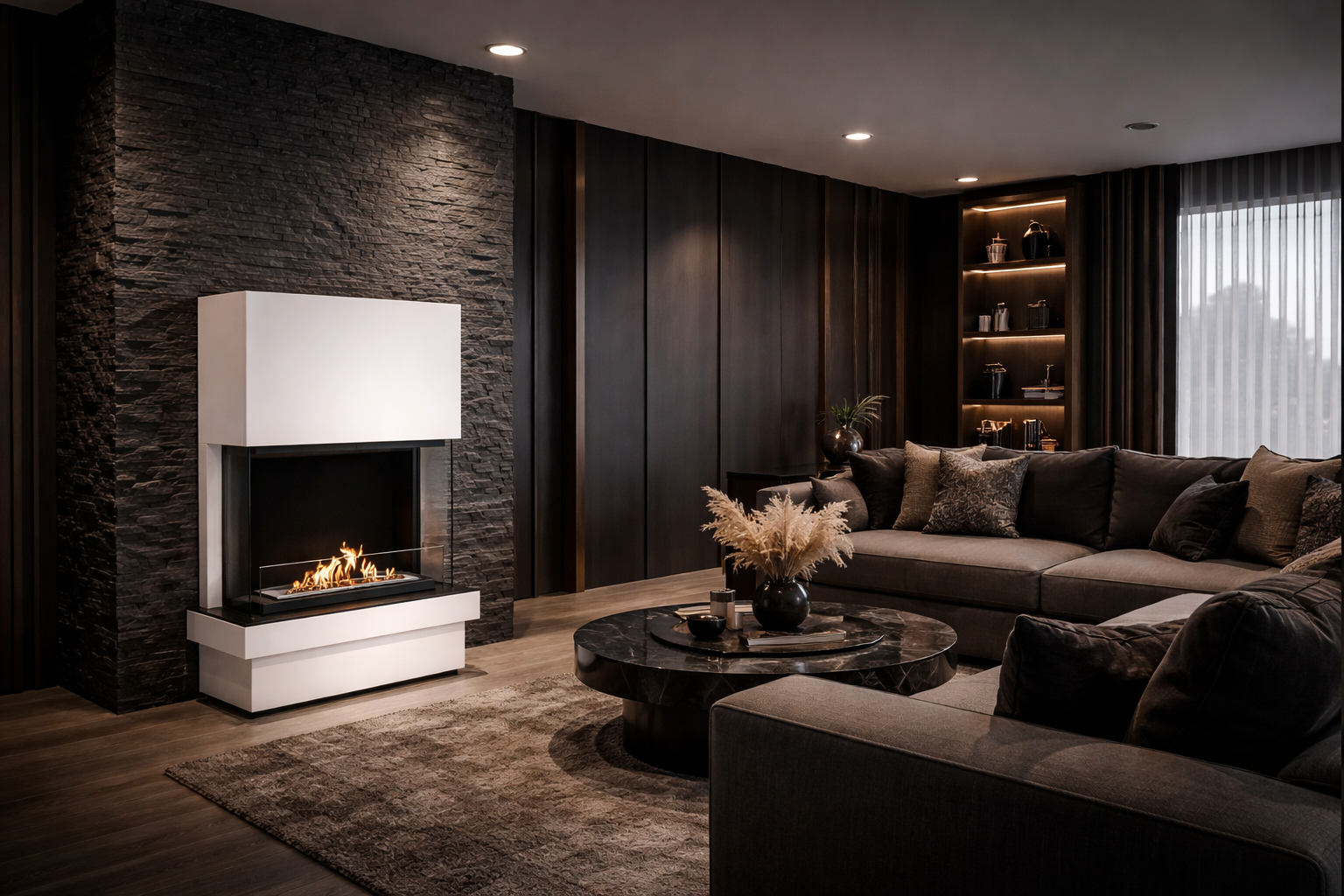 Riman Bio Ethanol Vrijstaand Haard H144 cm