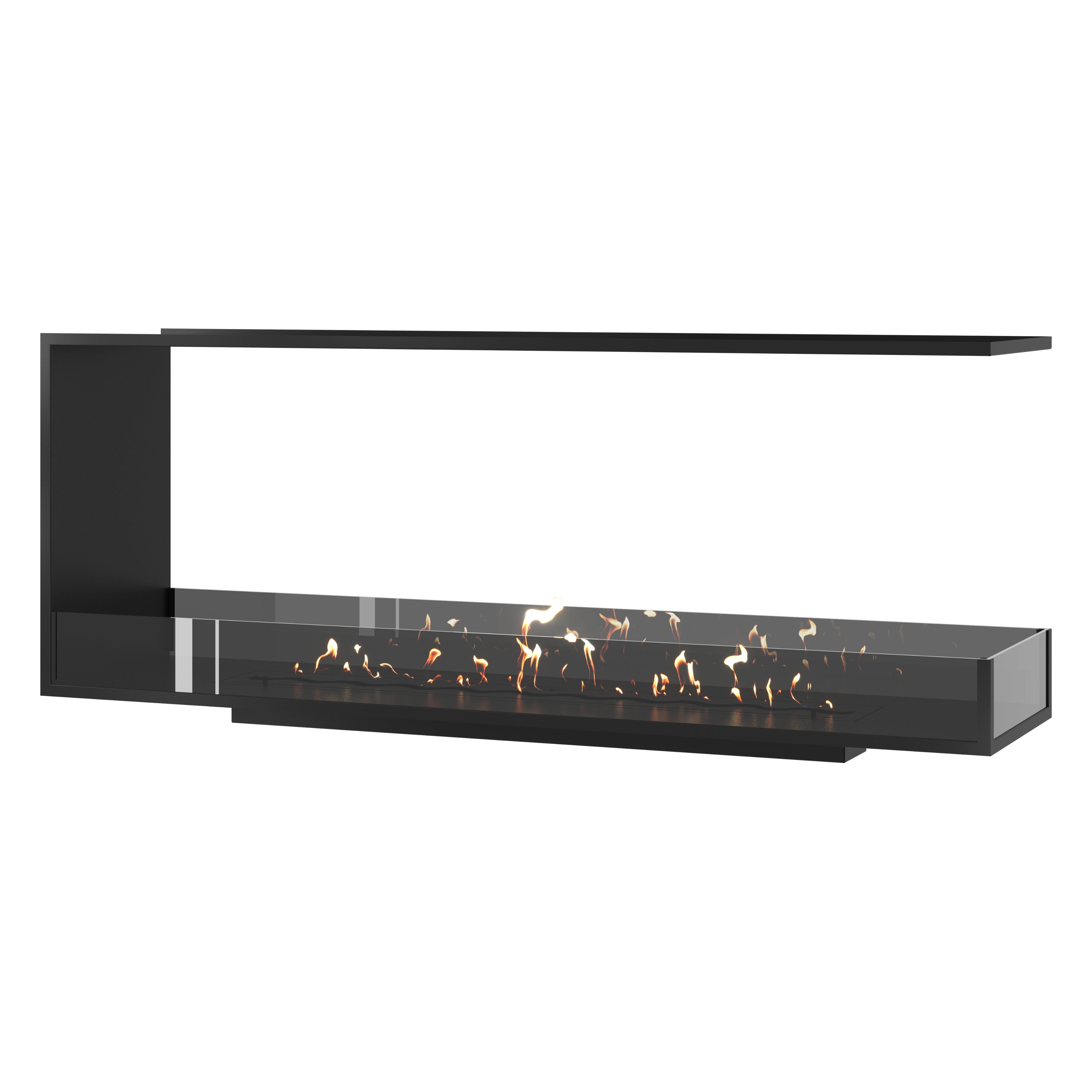 Saint U Vorm Driezijdig Inbouwhaard 170 cm