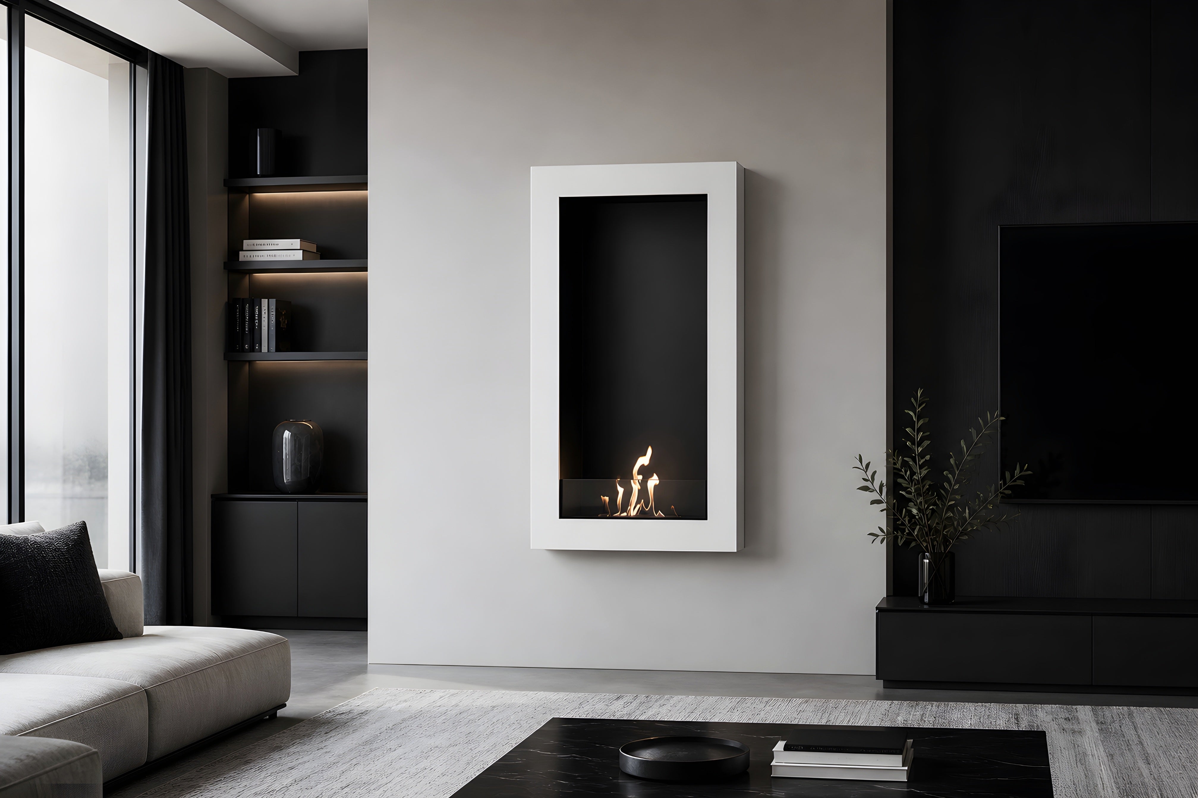 Selected Box Vertical Wandhaard Wit 60 x 100 cm