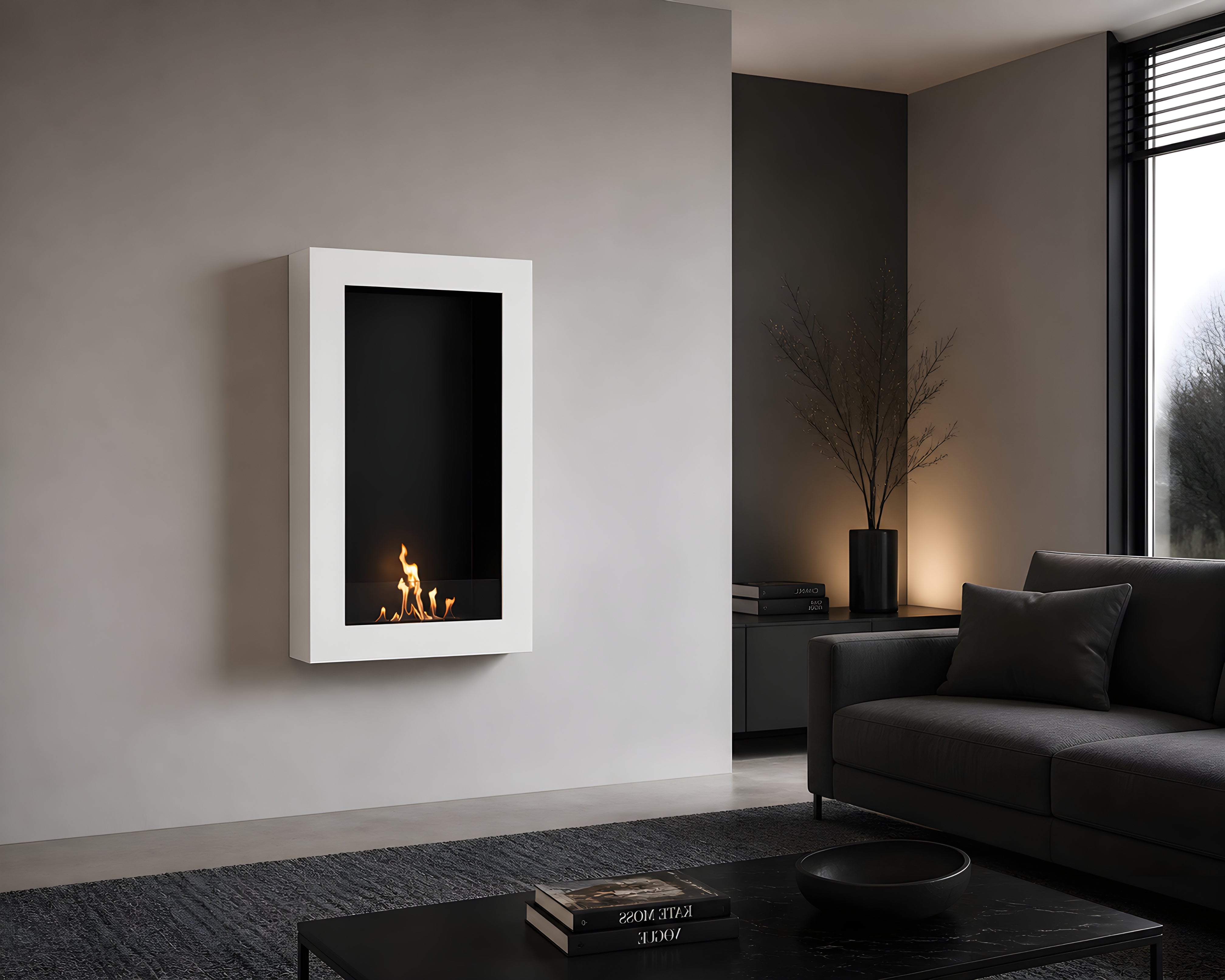 Selected Box Vertical Wandhaard Wit 60 x 160 cm