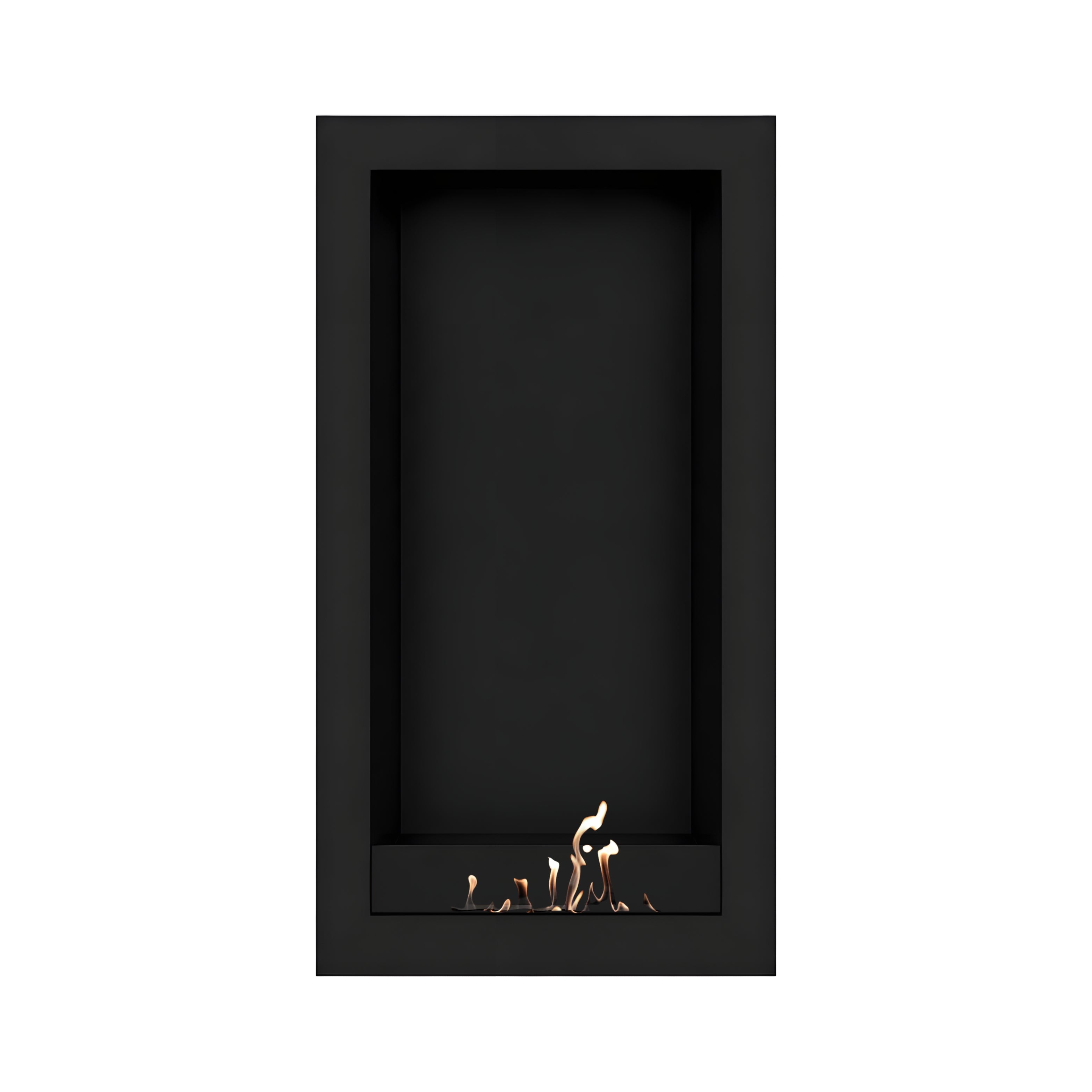 Selected Box Vertical Wandhaard Zwart 60 x 180 cm