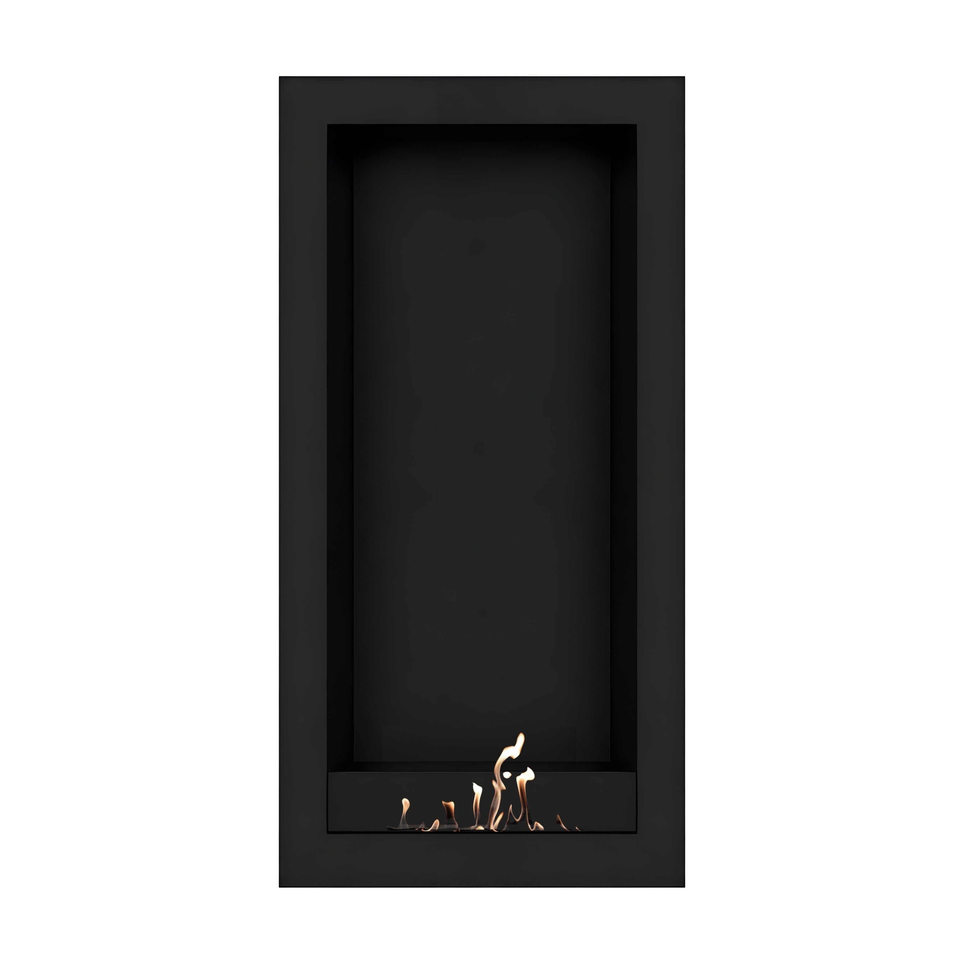 Selected Box Vertical Wandhaard Zwart 60 x 200 cm