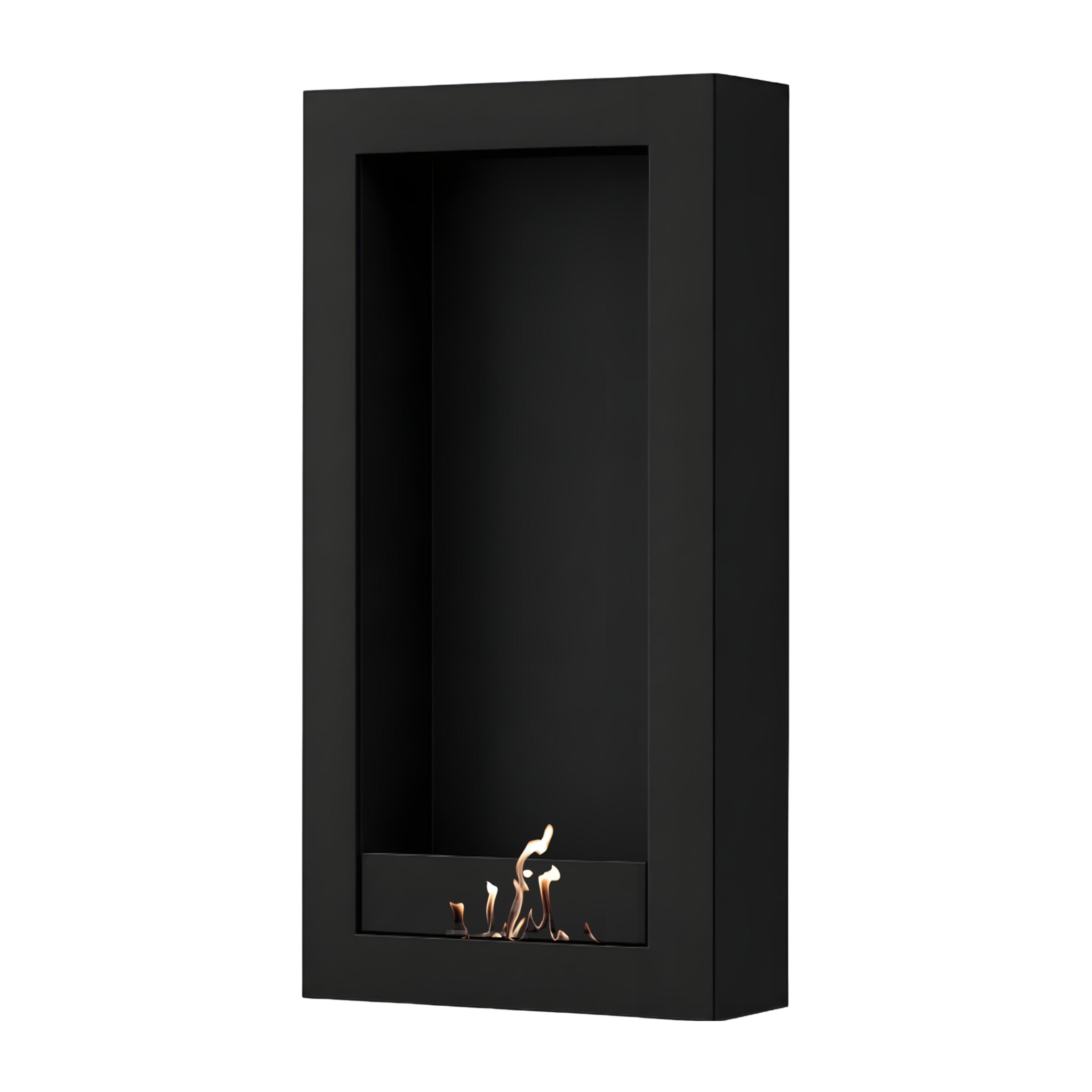 Selected Box Vertical Wandhaard Zwart 60 x 200 cm