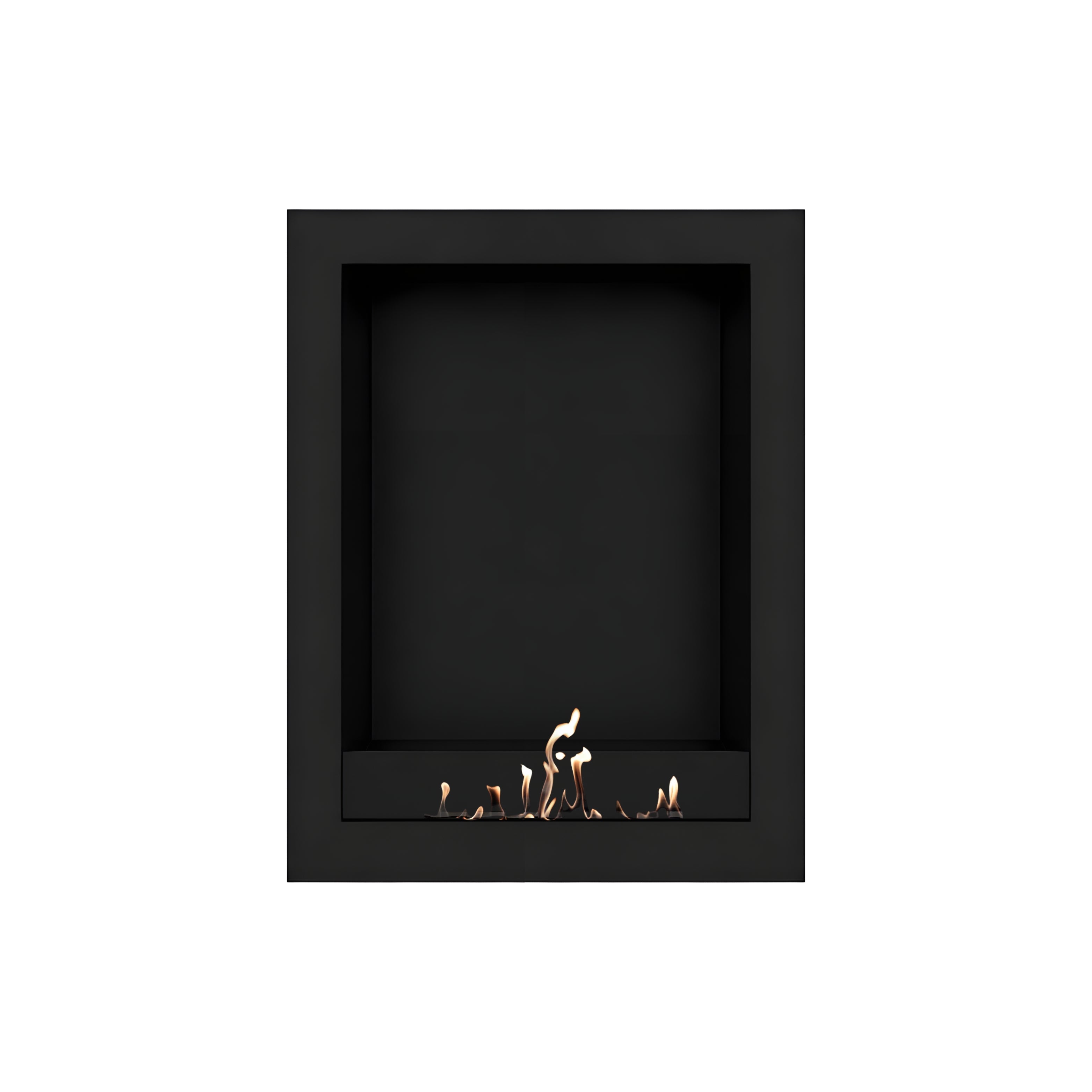 Selected Box Vertical Wandhaard Zwart 70 x 120 cm