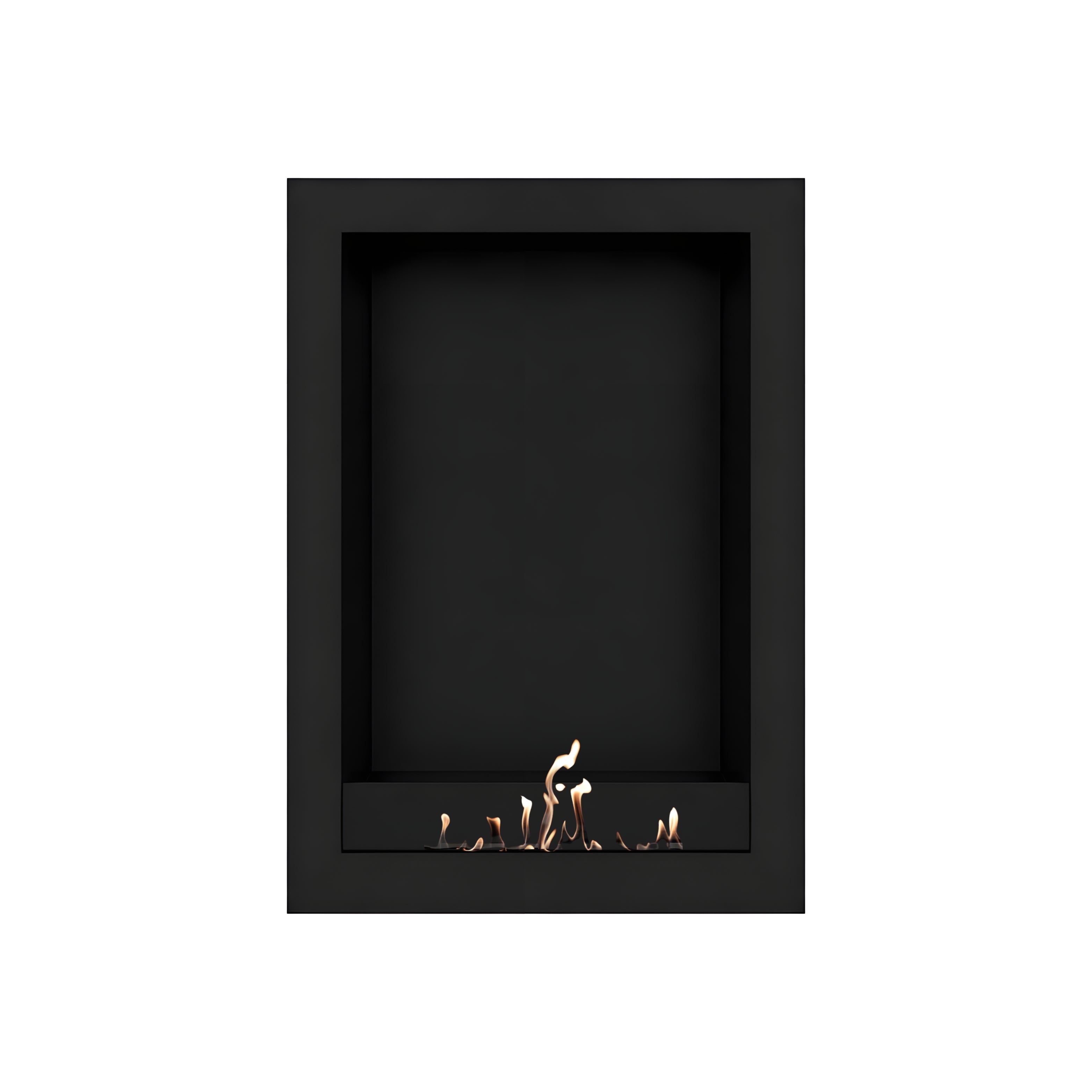 Selected Box Vertical Wandhaard Zwart 70 x 140 cm