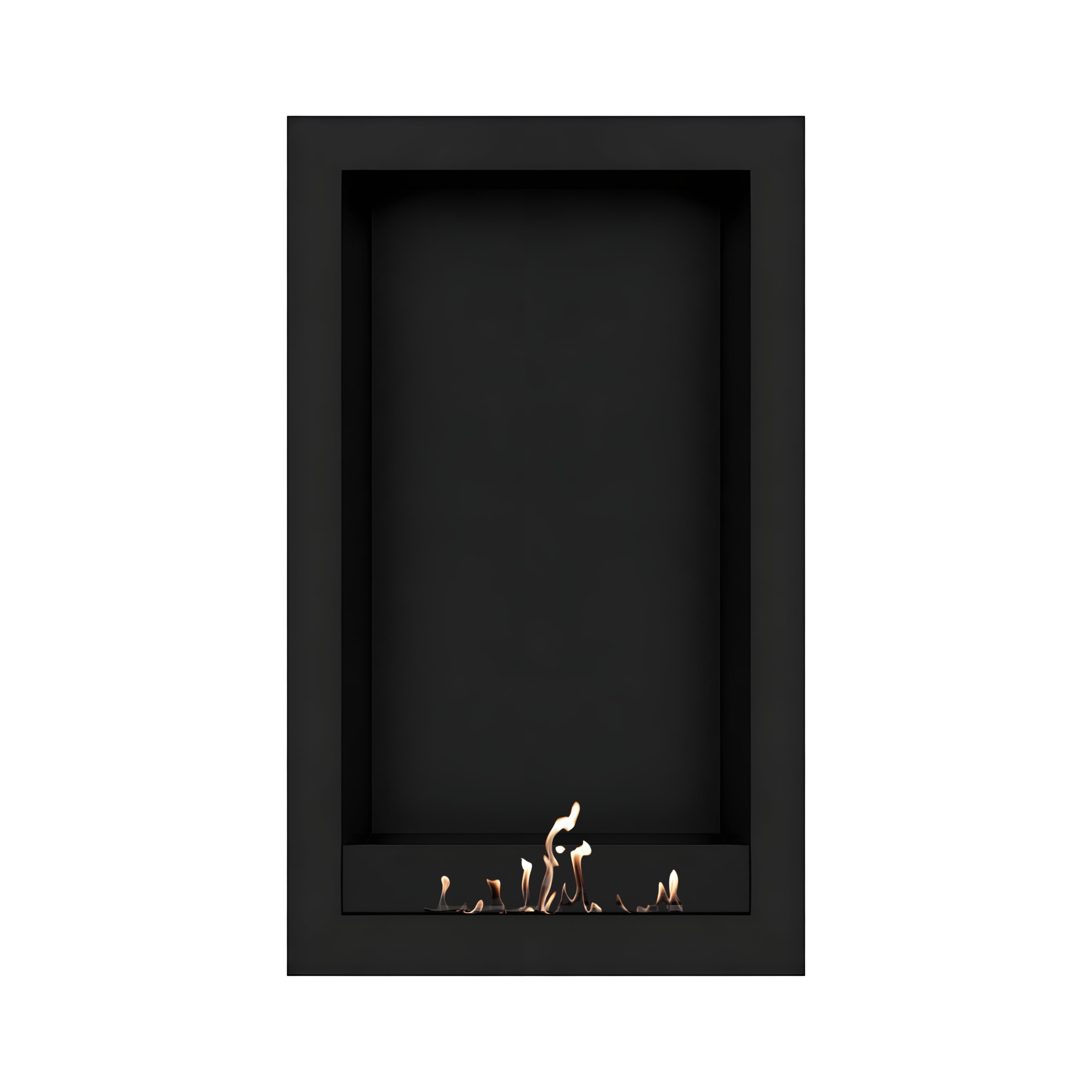 Selected Box Vertical Wandhaard Zwart 70 x 180 cm