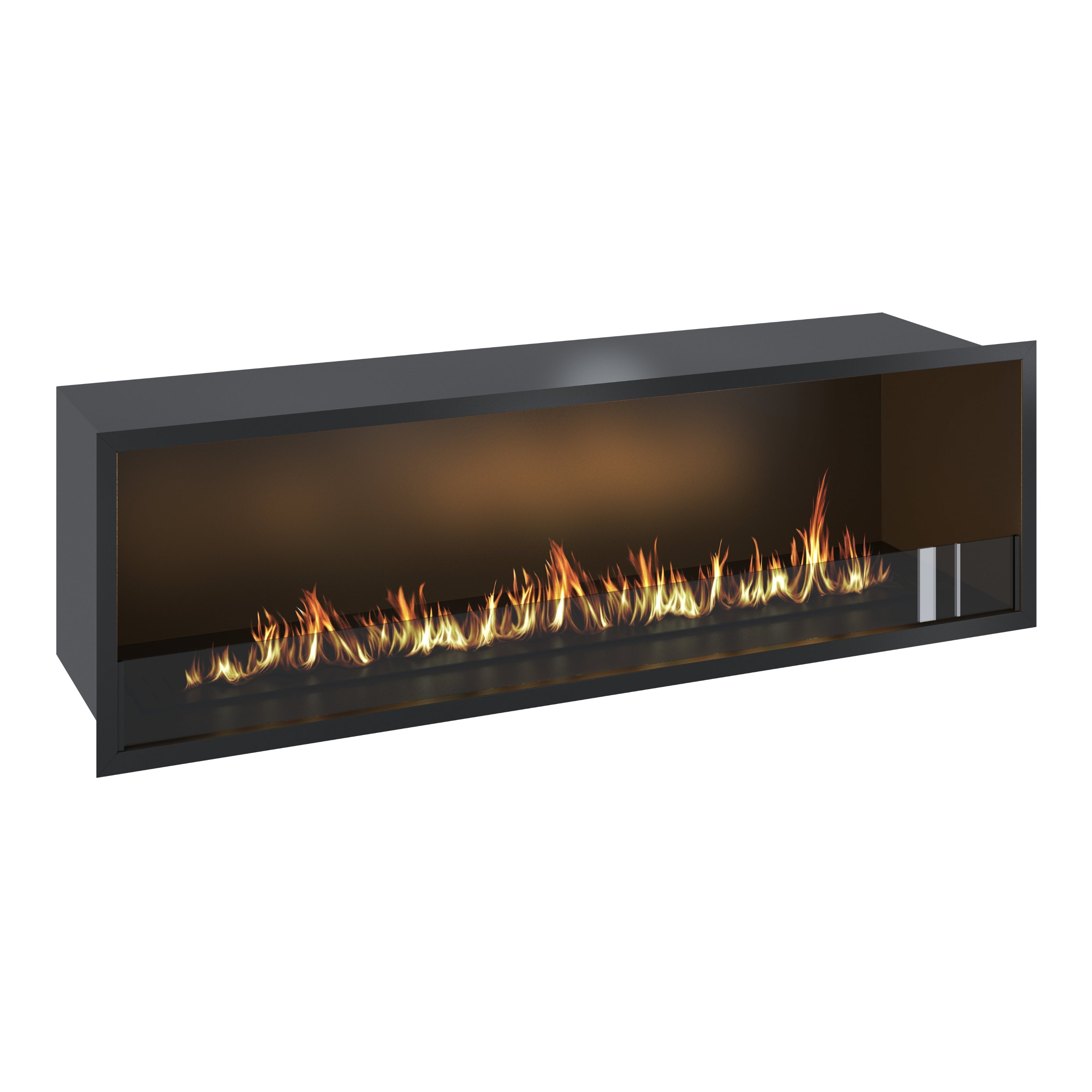 Selected Enkelzijdige Inbouwhaard 160 cm