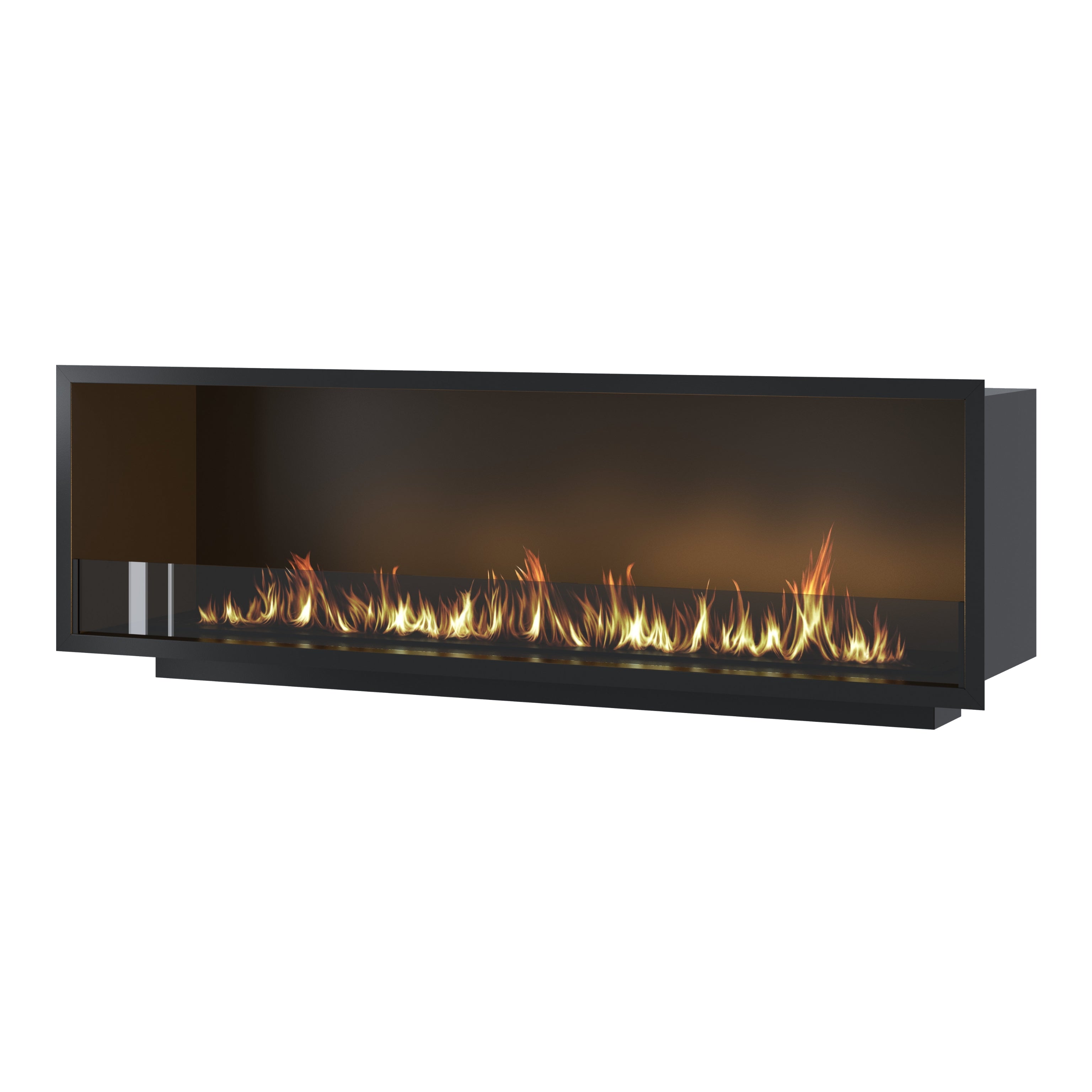 Selected Enkelzijdige Inbouwhaard 160 cm