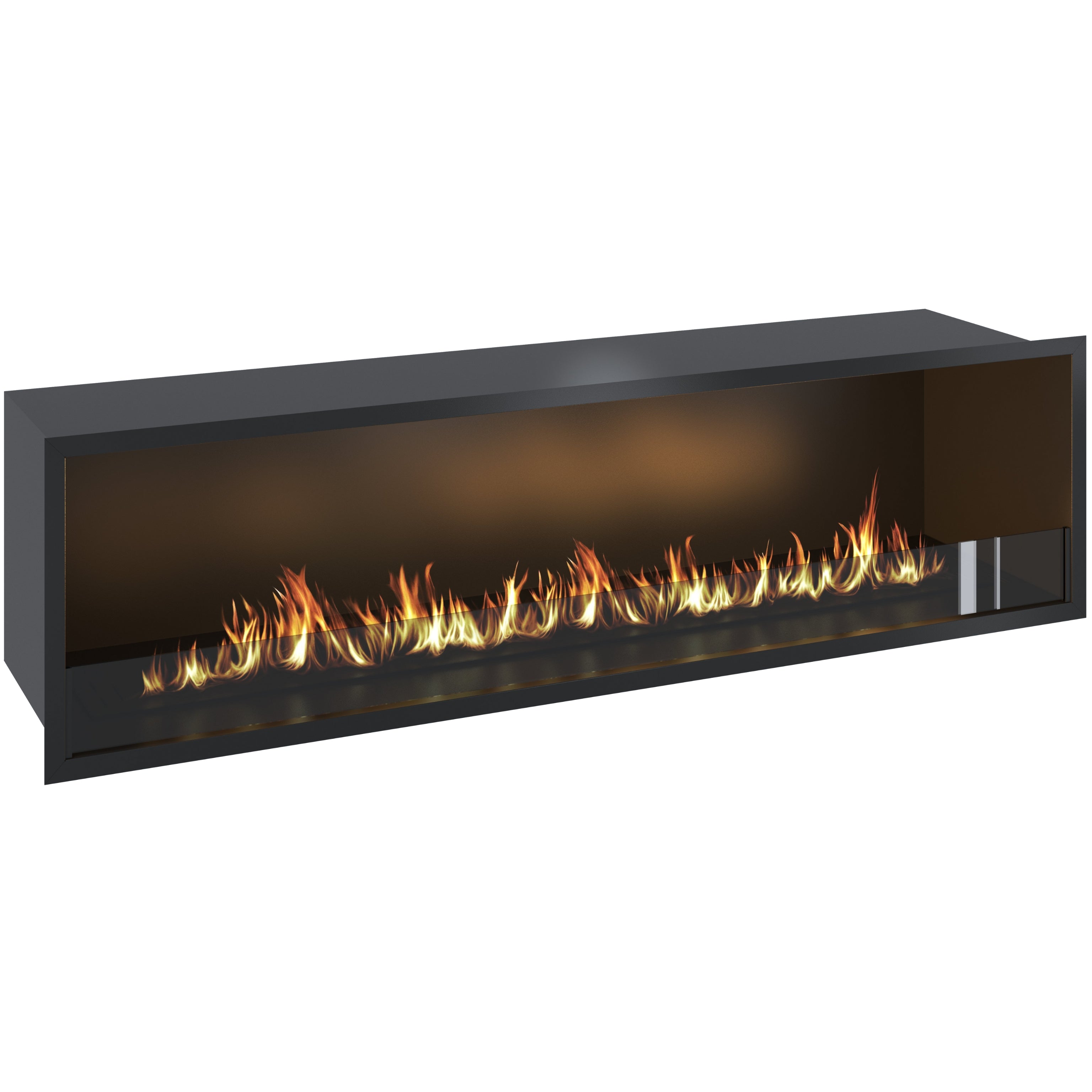 Selected Enkelzijdige Inbouwhaard 190 cm