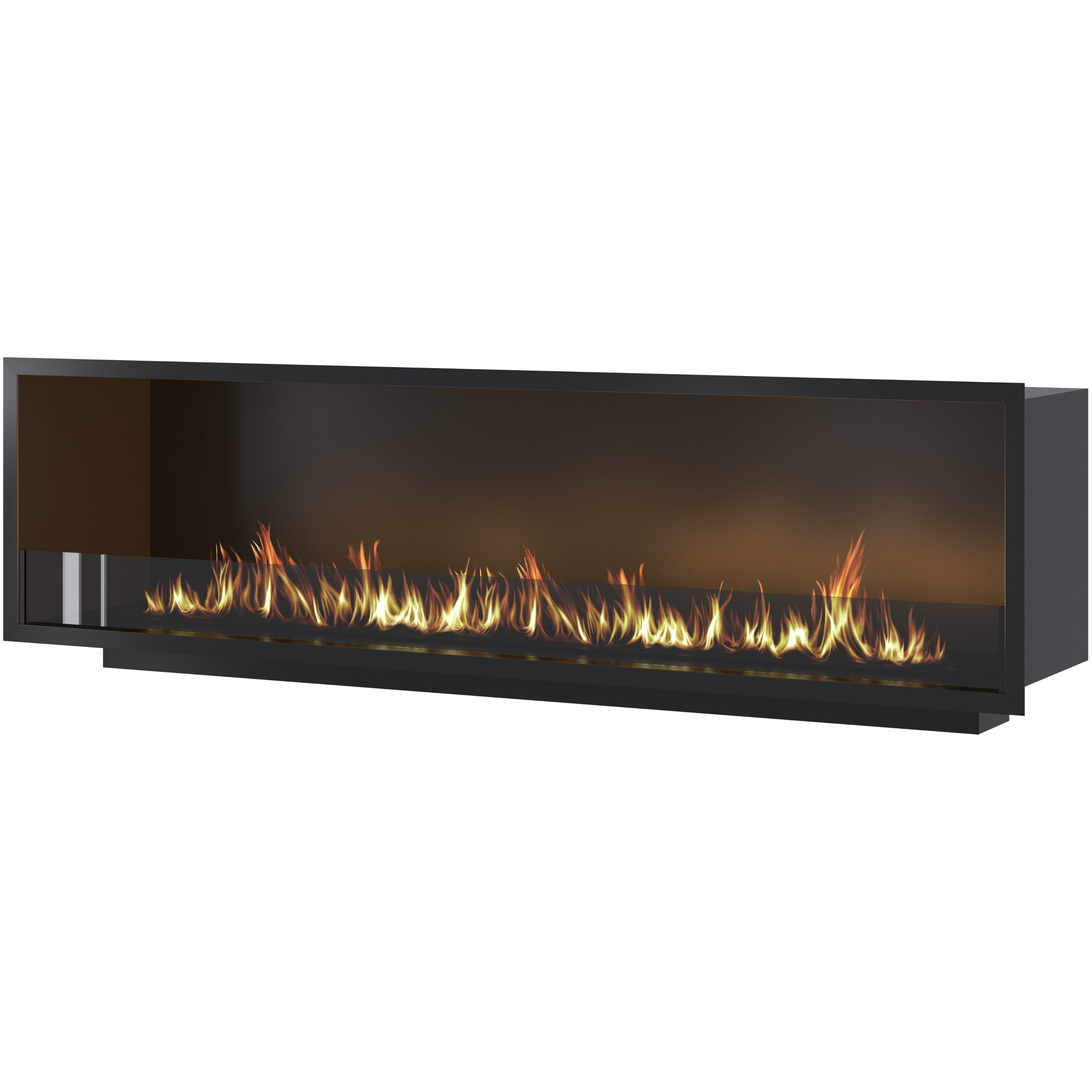 Selected Enkelzijdige Inbouwhaard 180 cm