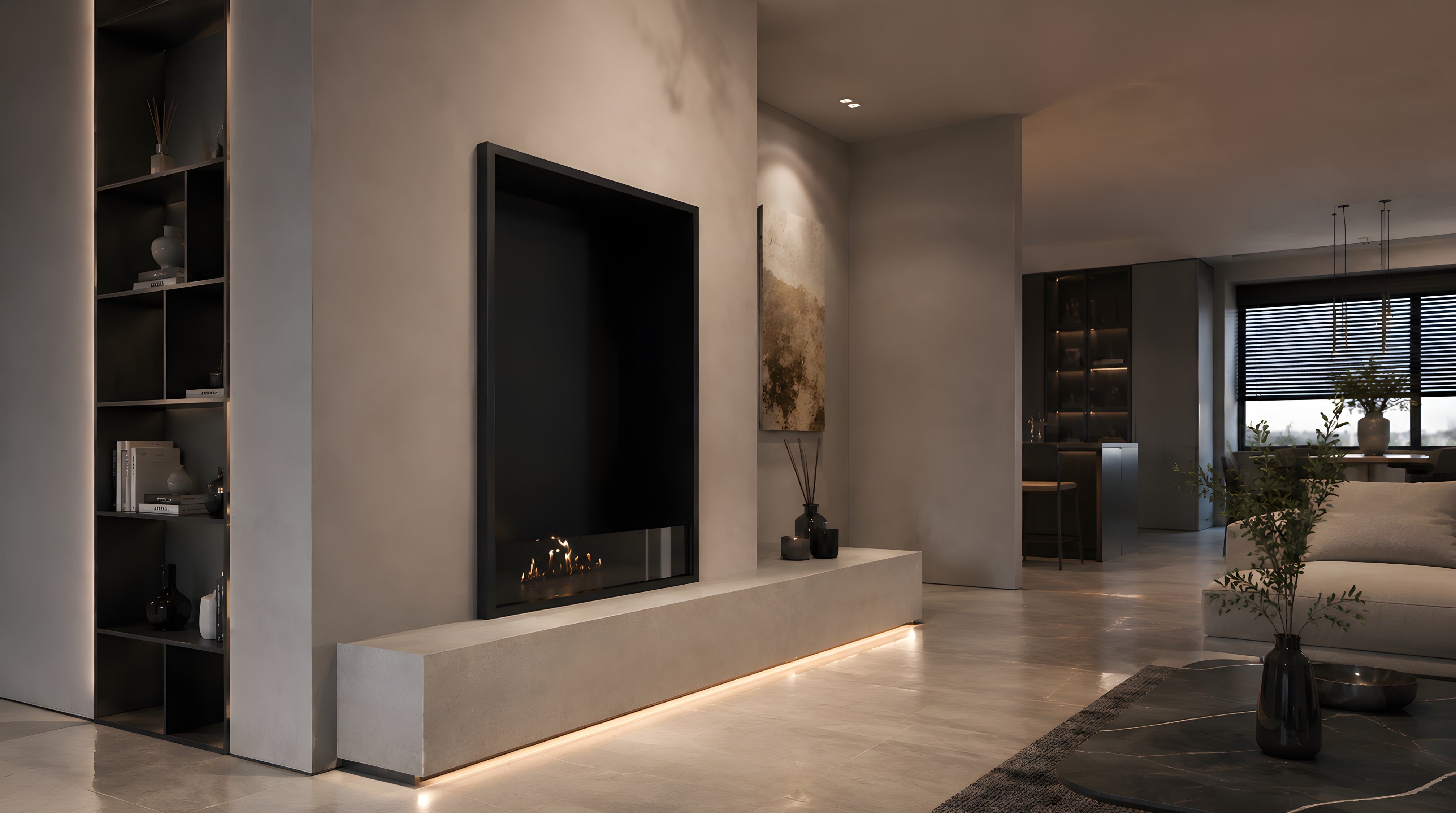 Selected Vertical Enkelzijdige Inbouwhaard 70 x 120 cm