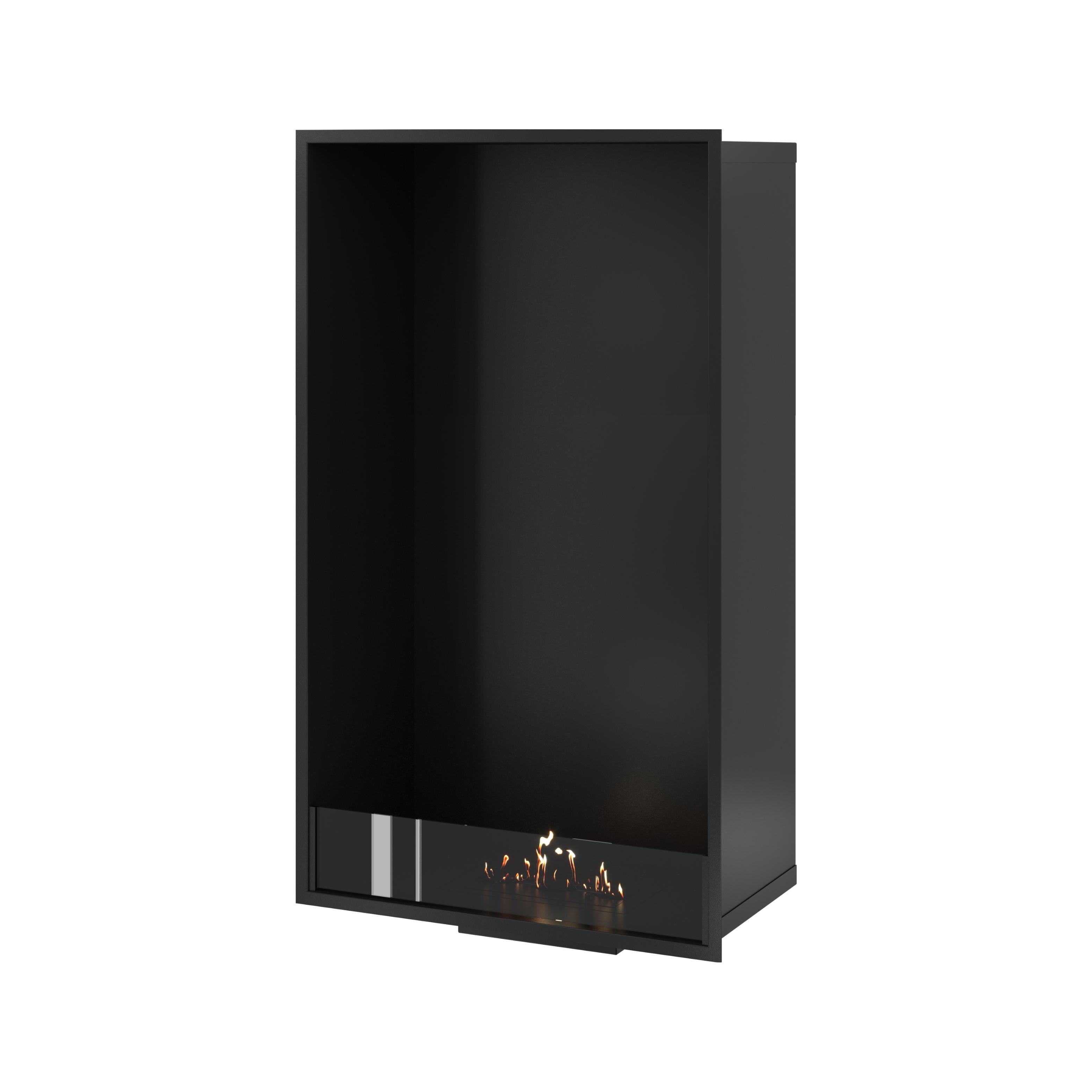 Selected Vertical Enkelzijdige Inbouwhaard 70 x 140 cm