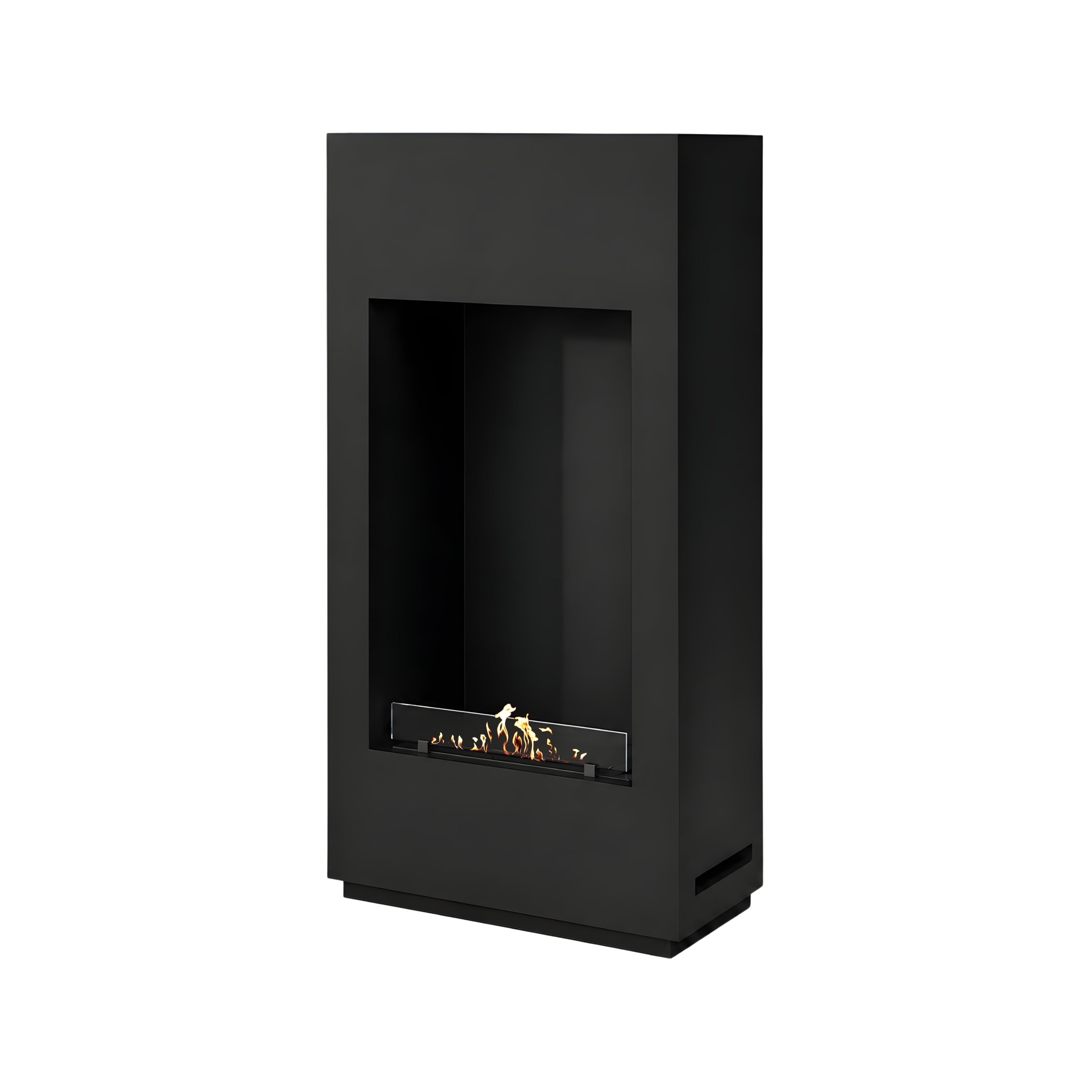 Soho Vertical Bio Ethanol Vrijstaand Haard Zwart H120 cm