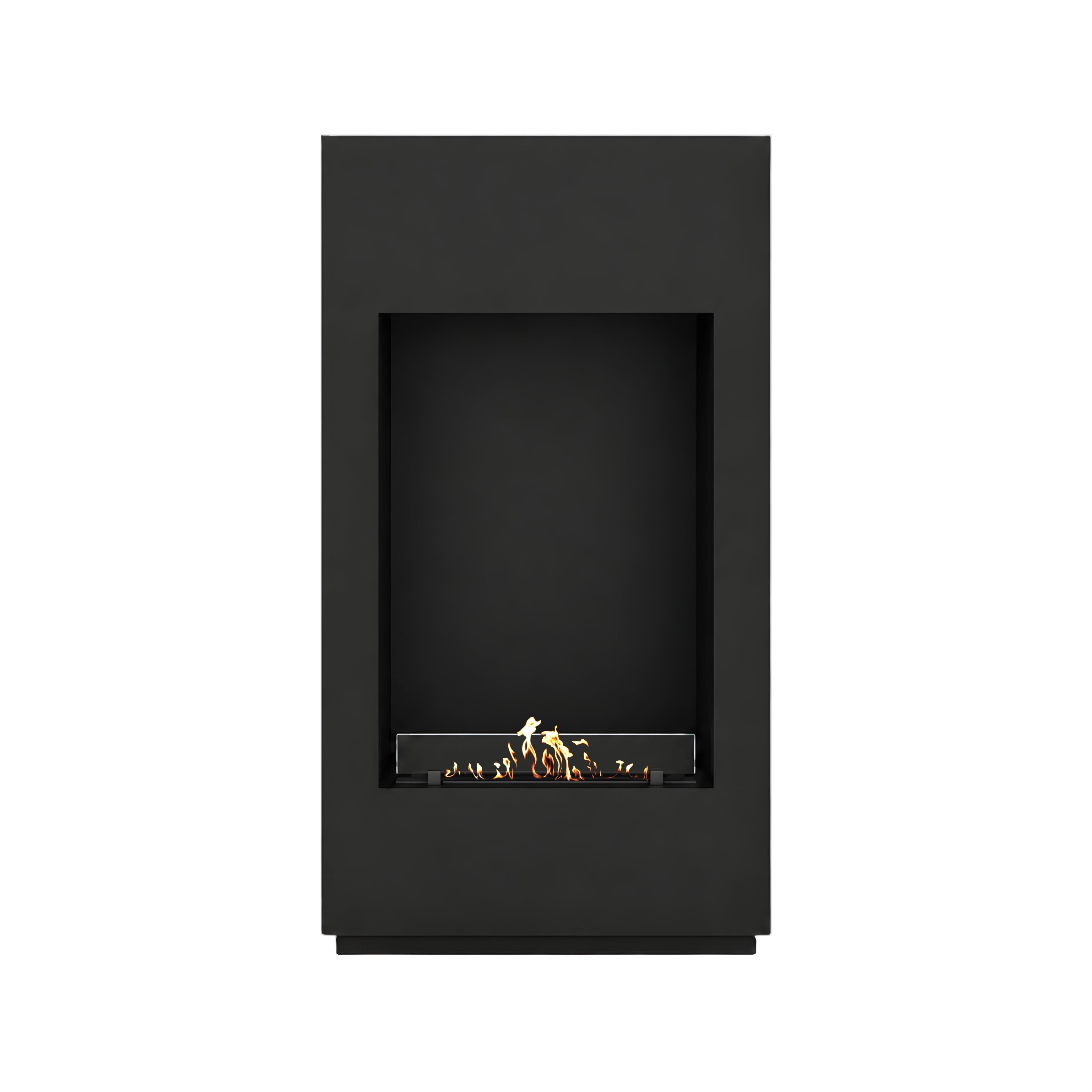 Soho Vertical Bio Ethanol Vrijstaand Haard Zwart H120 cm