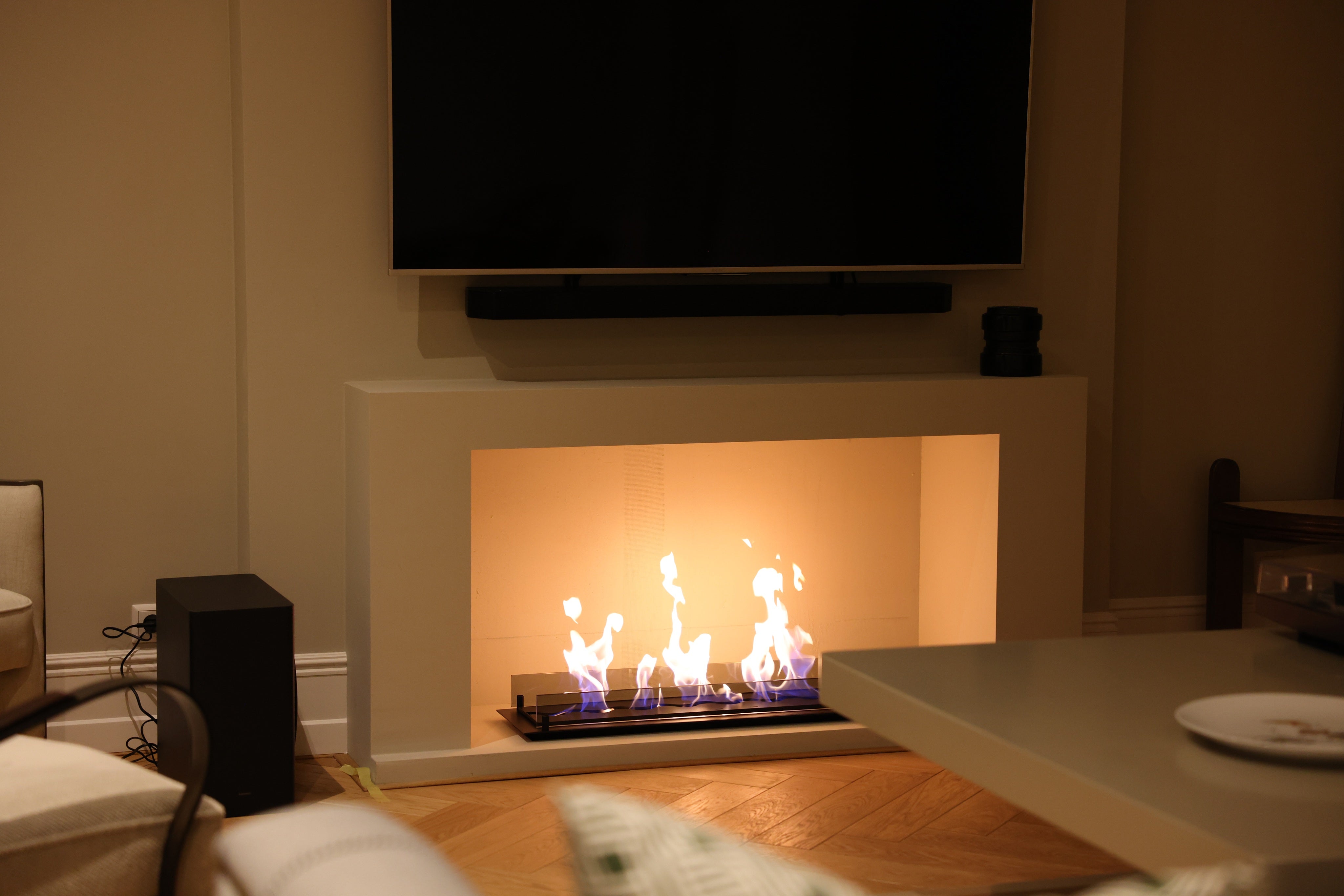 Insert Bio Ethanol Built-in Burner 138 cm