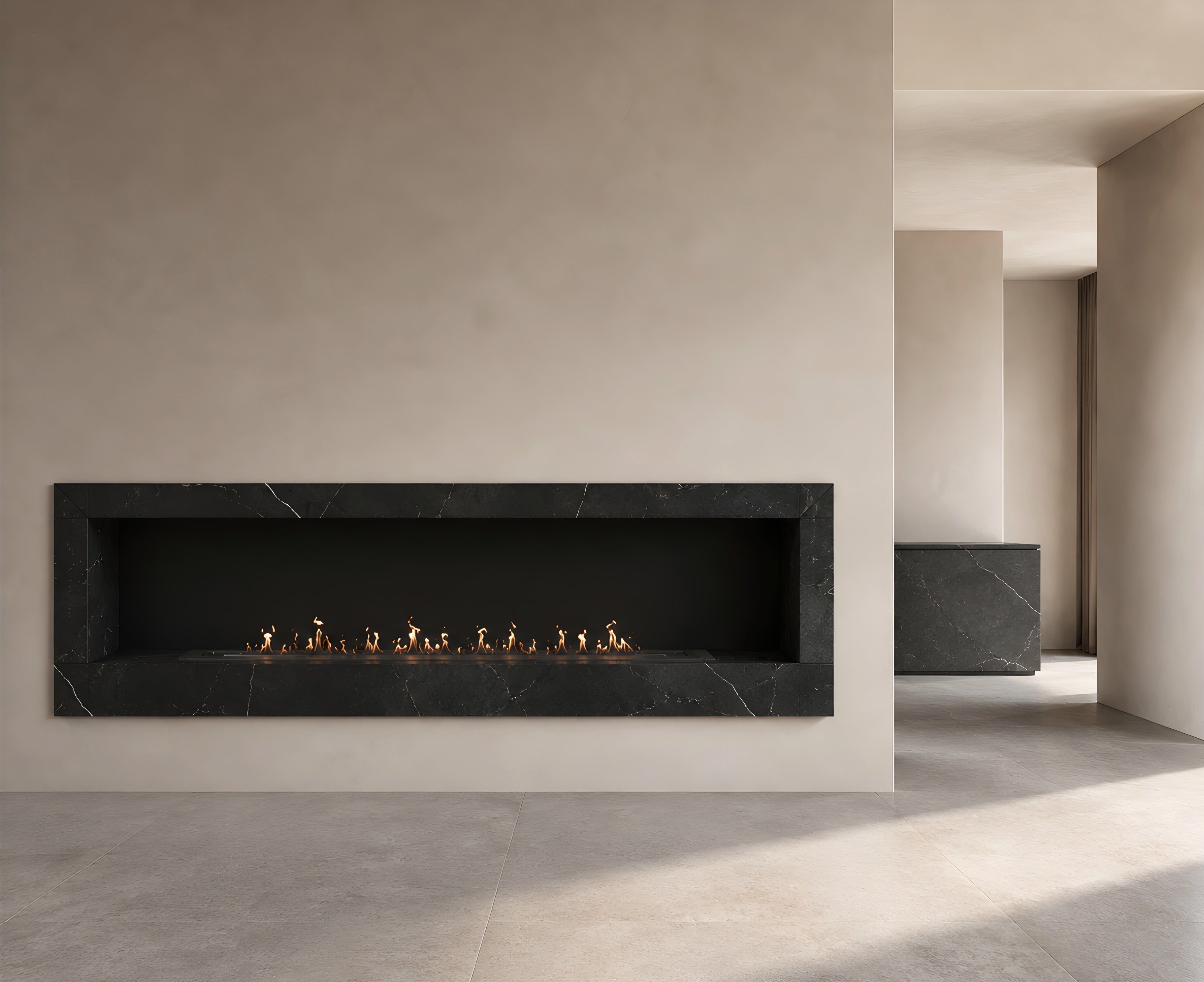 Bio Ethanol Line Burner 180 CM