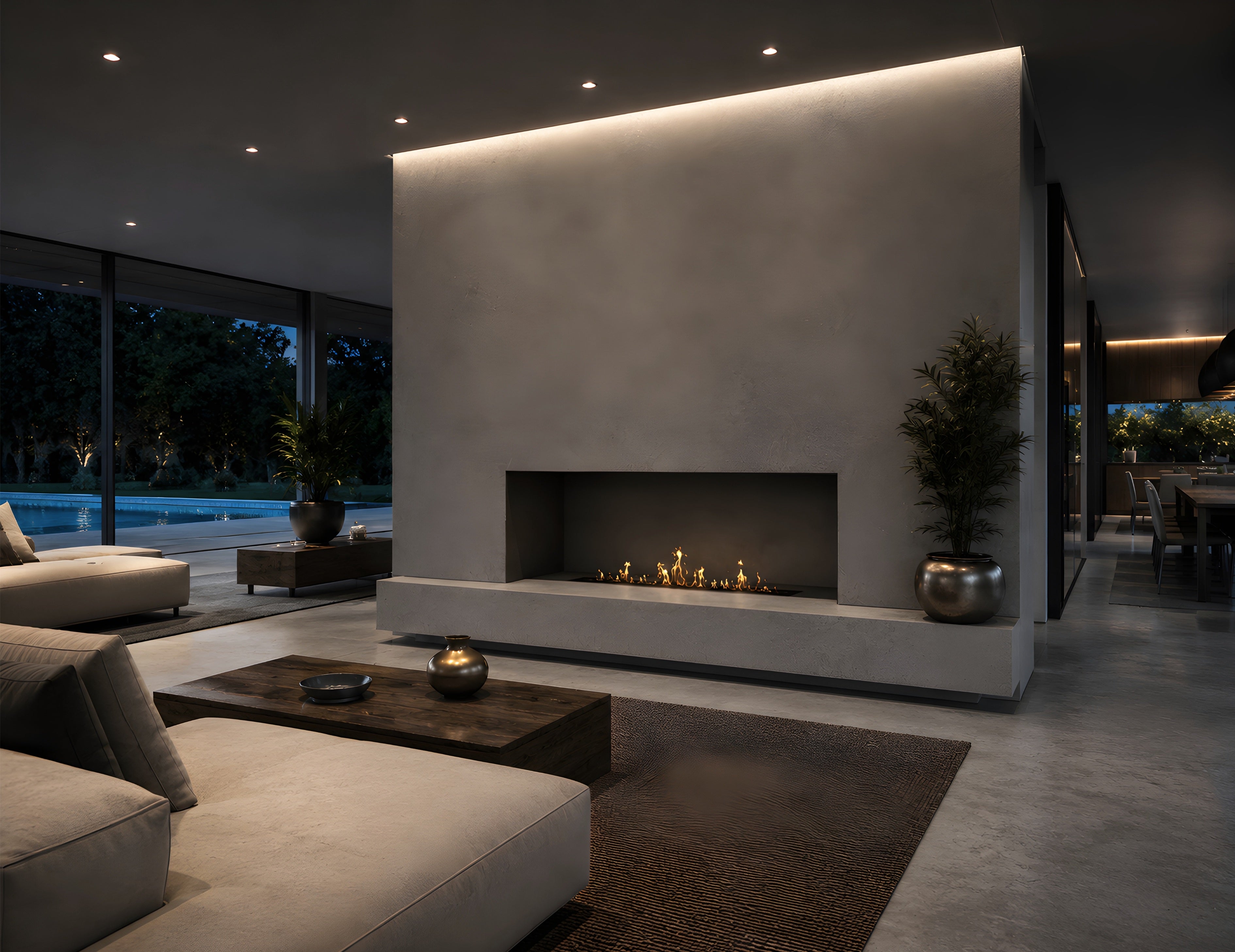 Bio-Ethanol Line Burner 90 CM