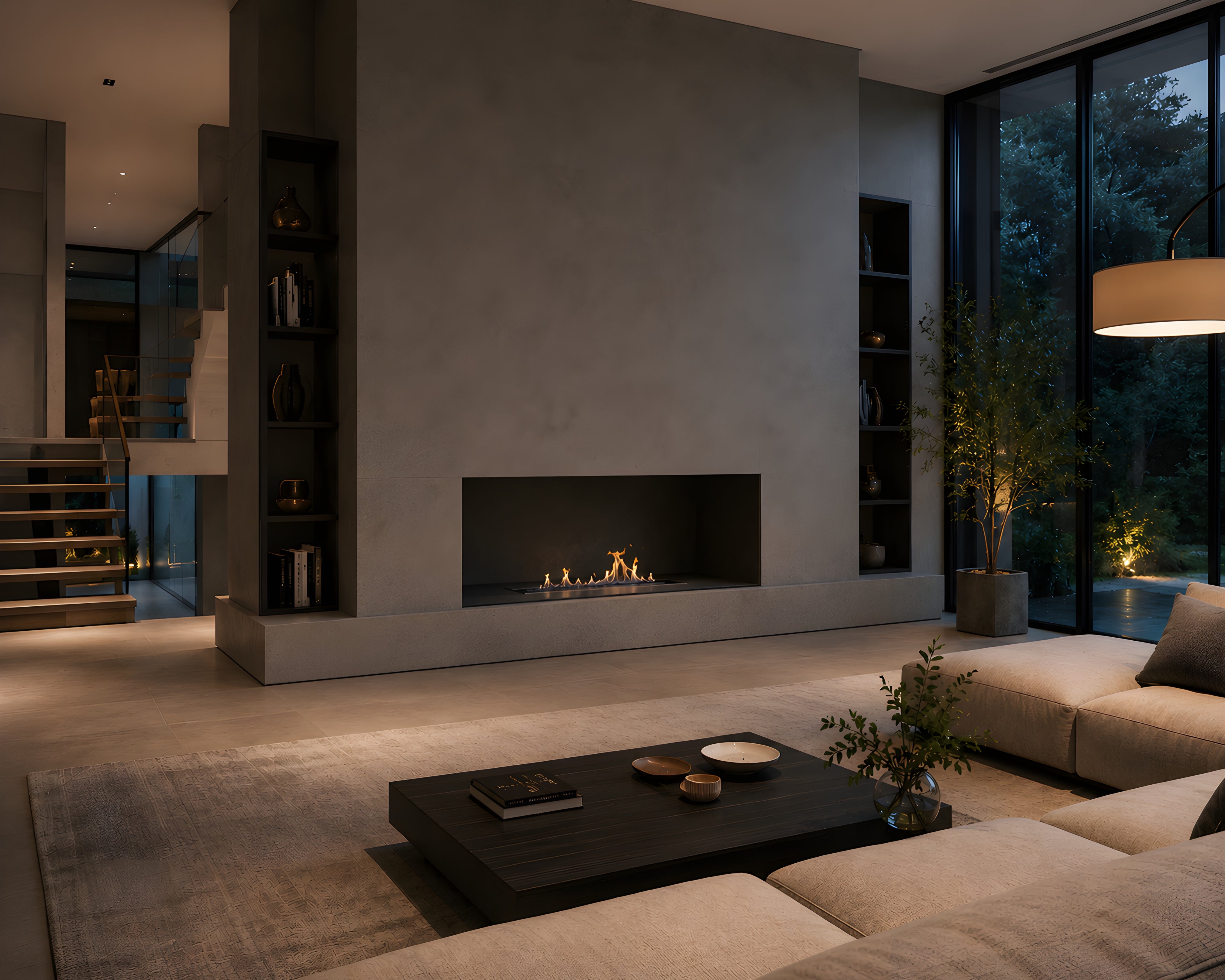 Solo Wave Inbouwbrander RVS 60 cm