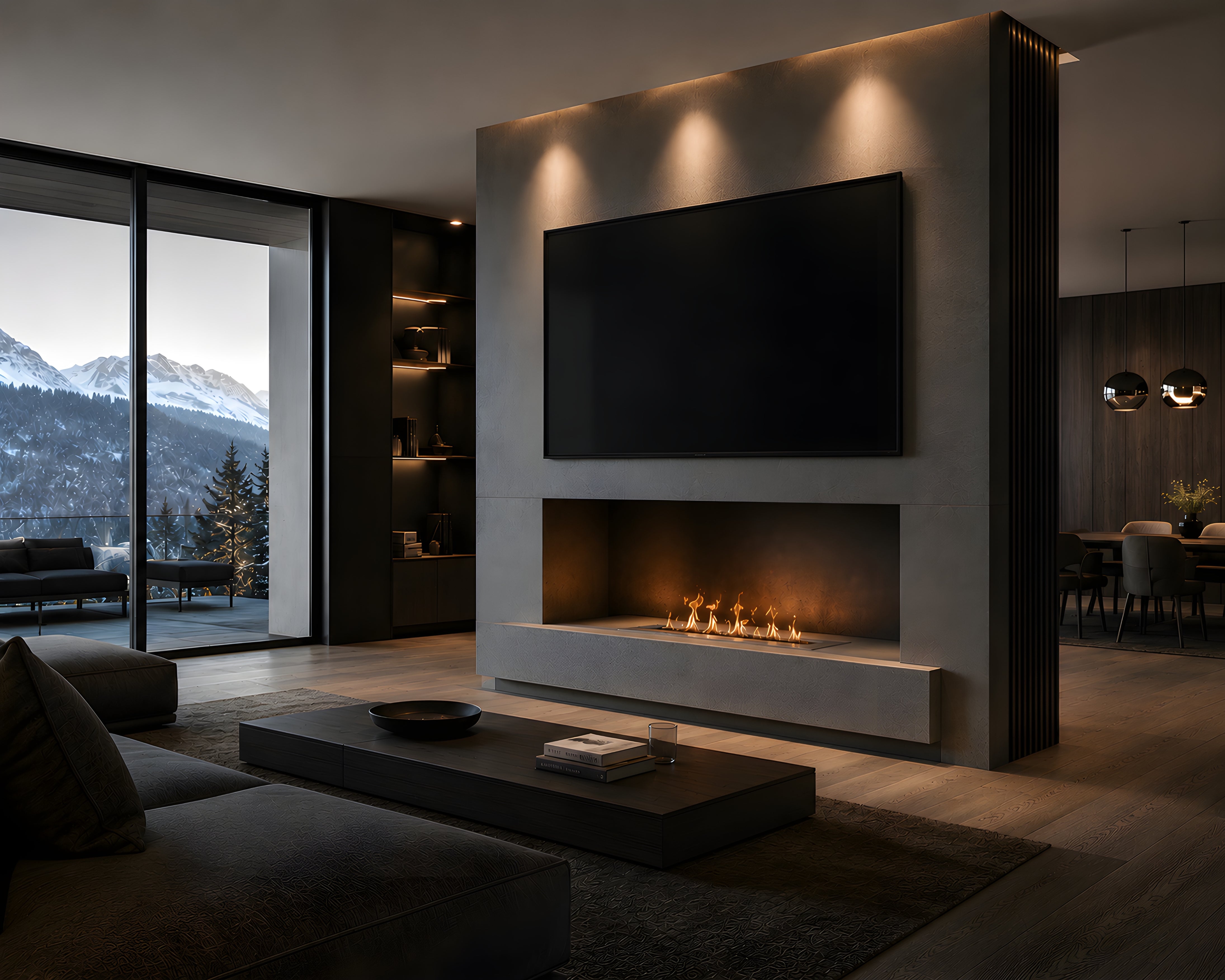 Solo Wave Inbouwbrander RVS 70 cm