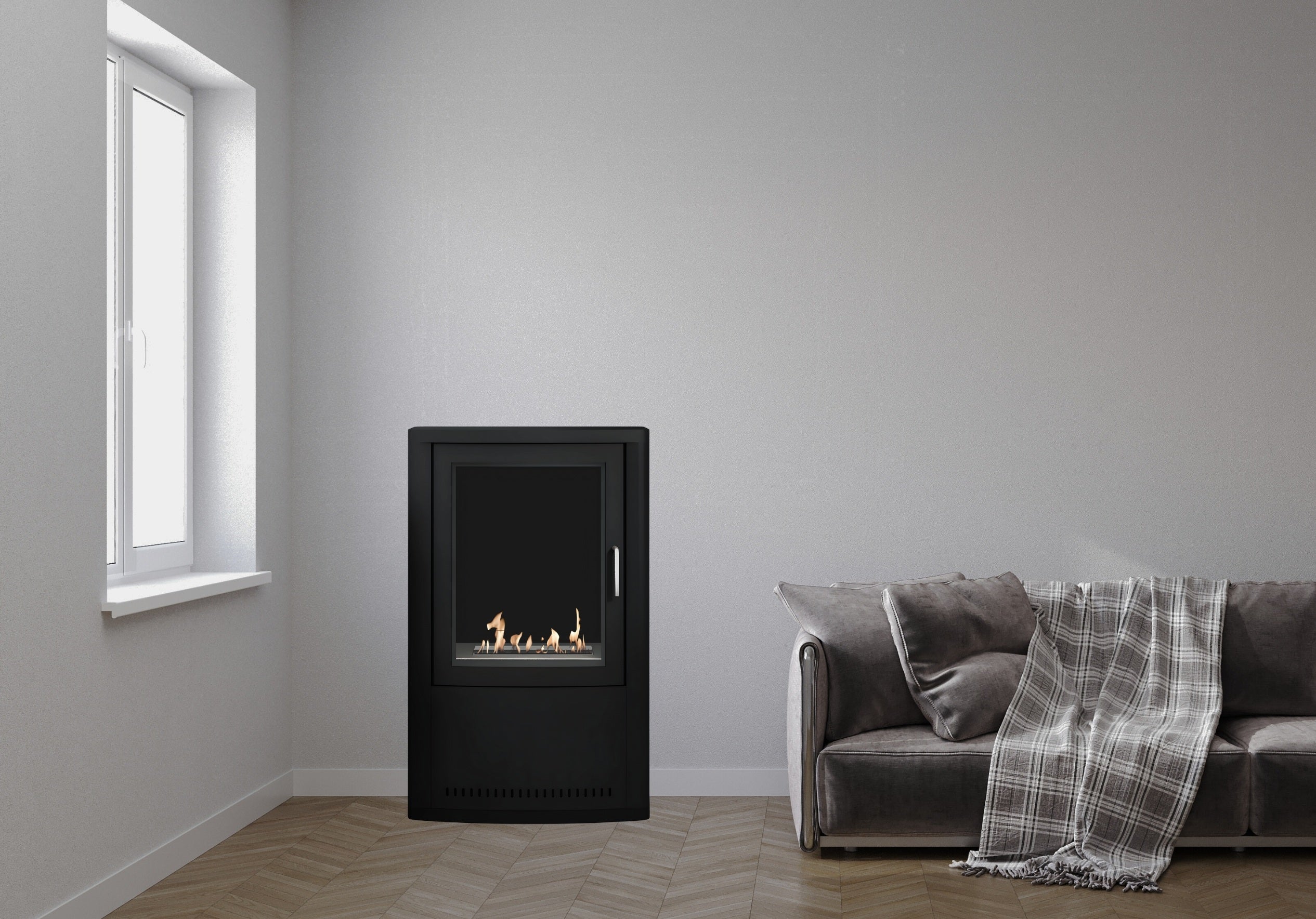 Talas Bio Ethanol Vrijstaand Haard H96 cm