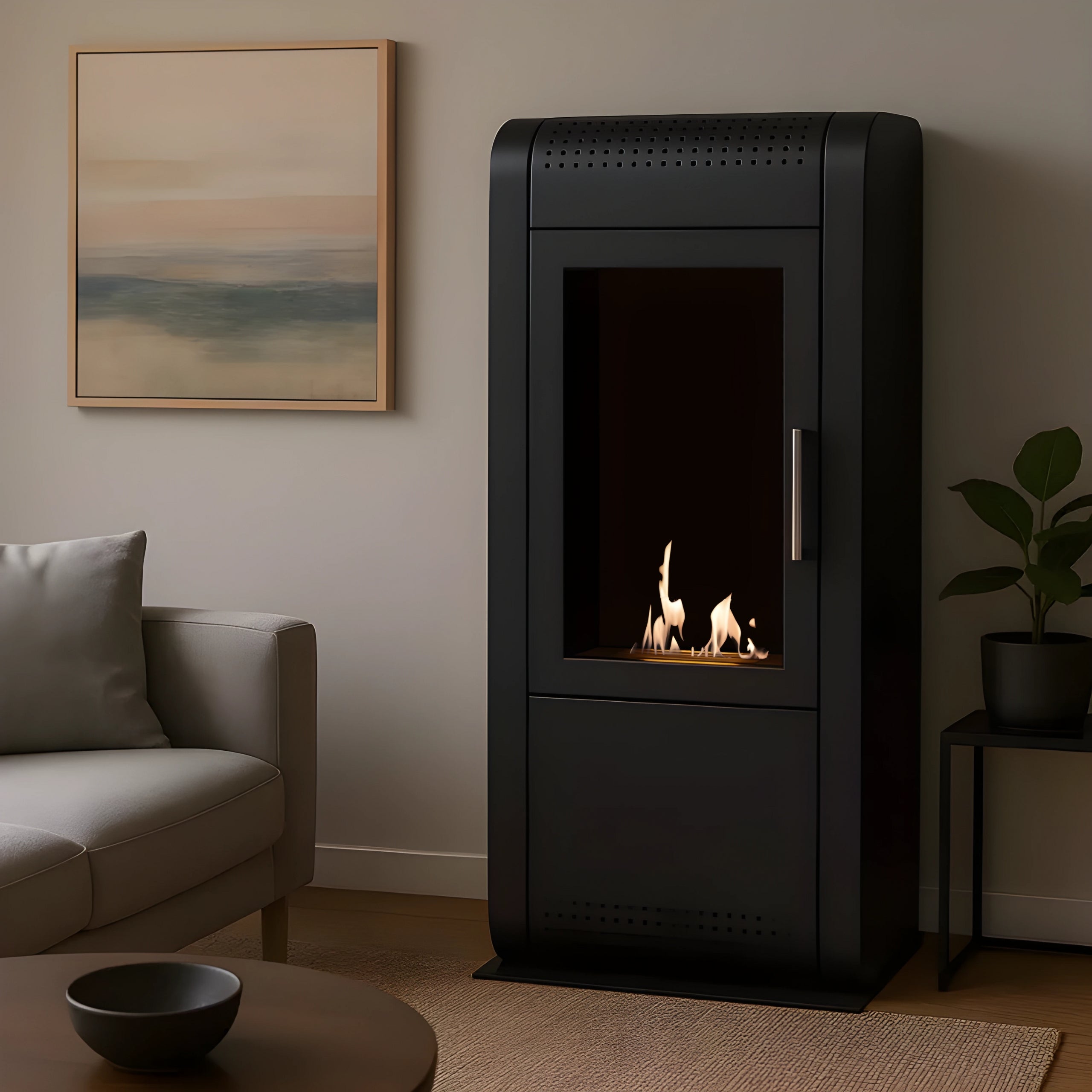 Tana Bio Ethanol Vrijstaand Haard H100 cm