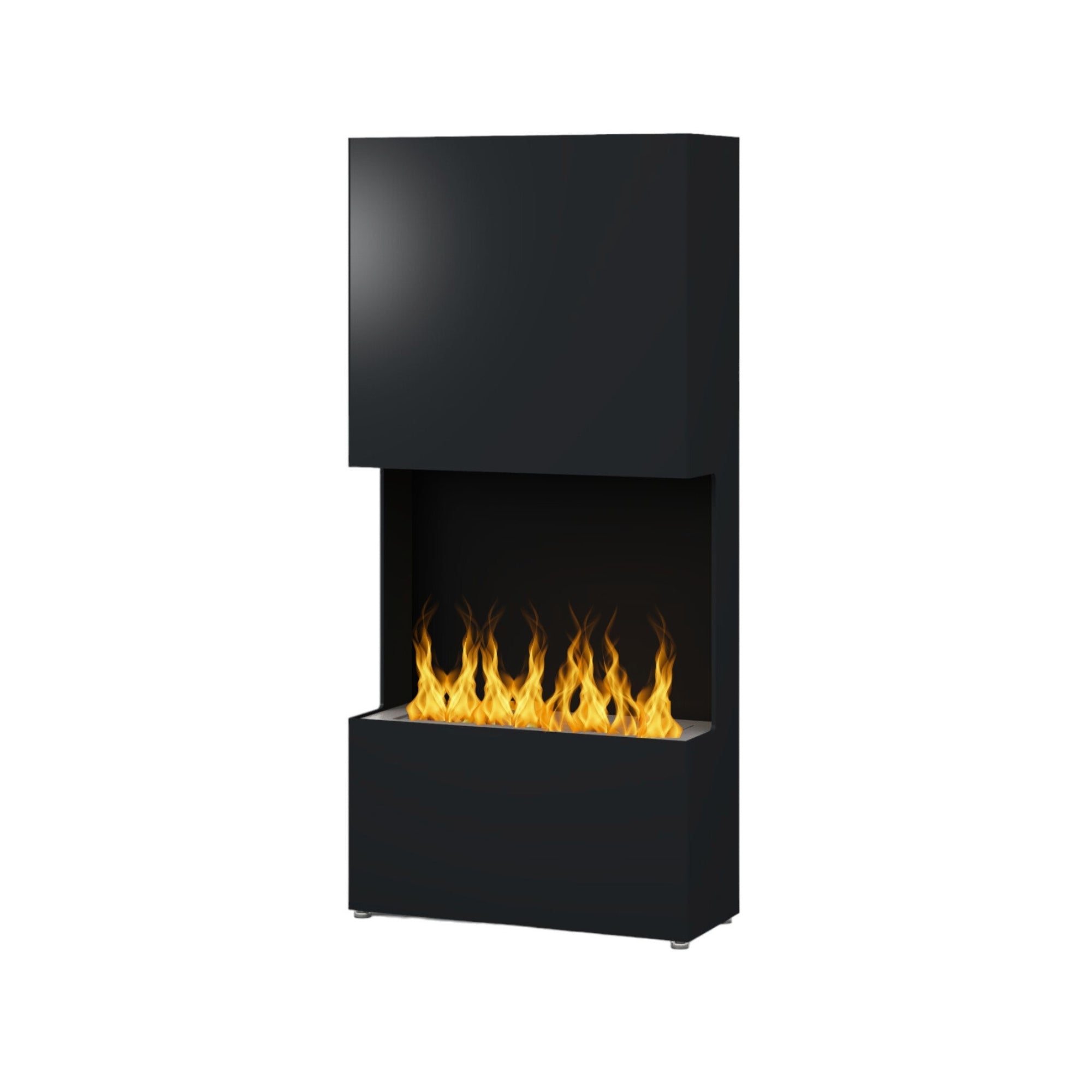 Tram Zwart Bio Ethanol Vrijstaand Haard H123 cm