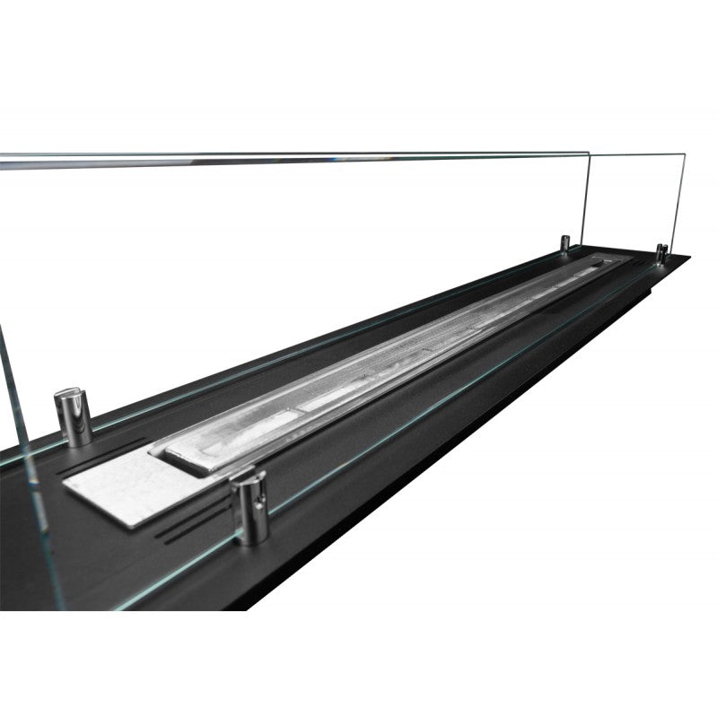 Bio Ethanol Burner Stainless Steel In Furniture 99 CM