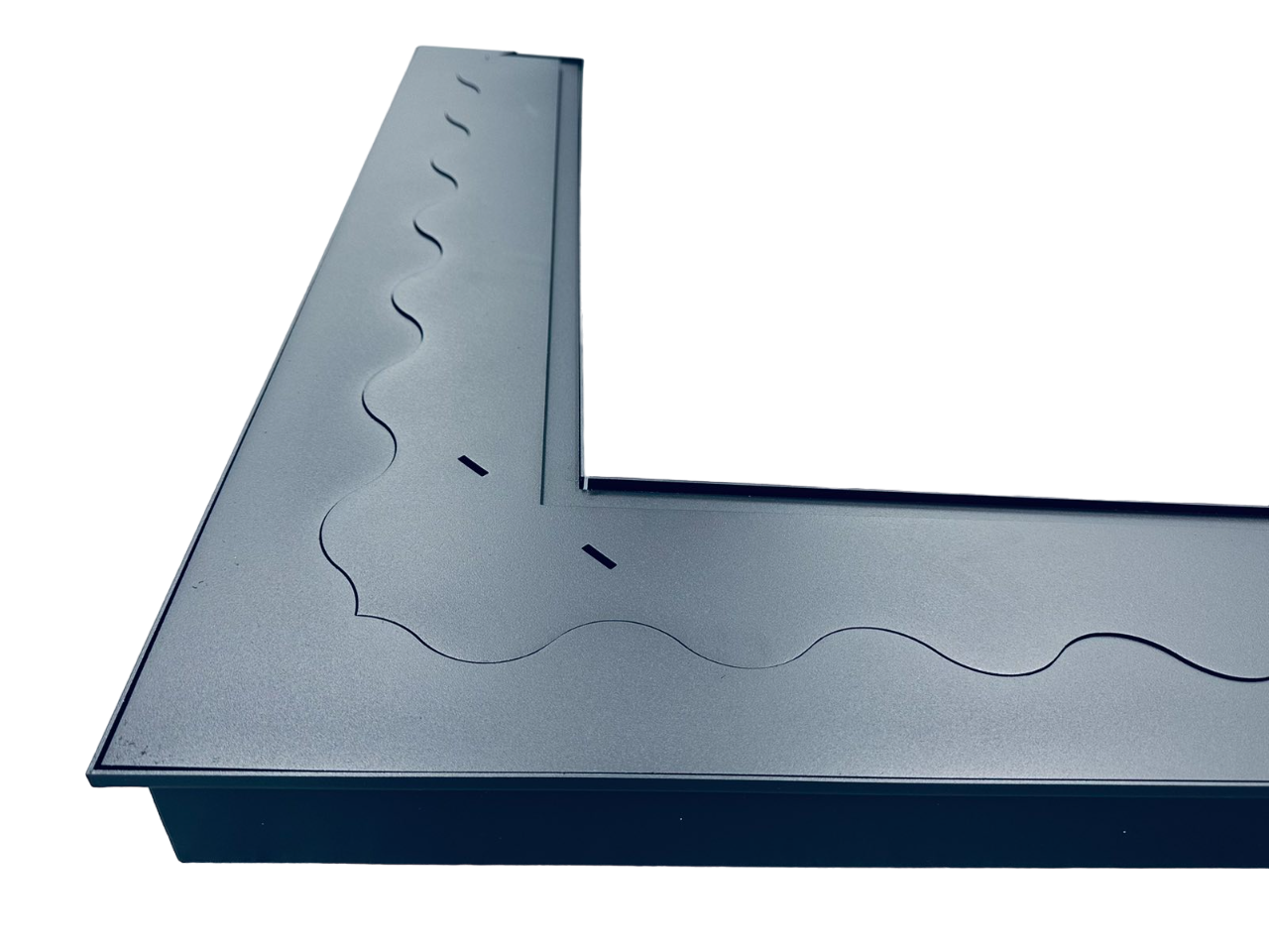 Mella PRO Wave Bio Ethanol Corner Burner 65 X 55 CM