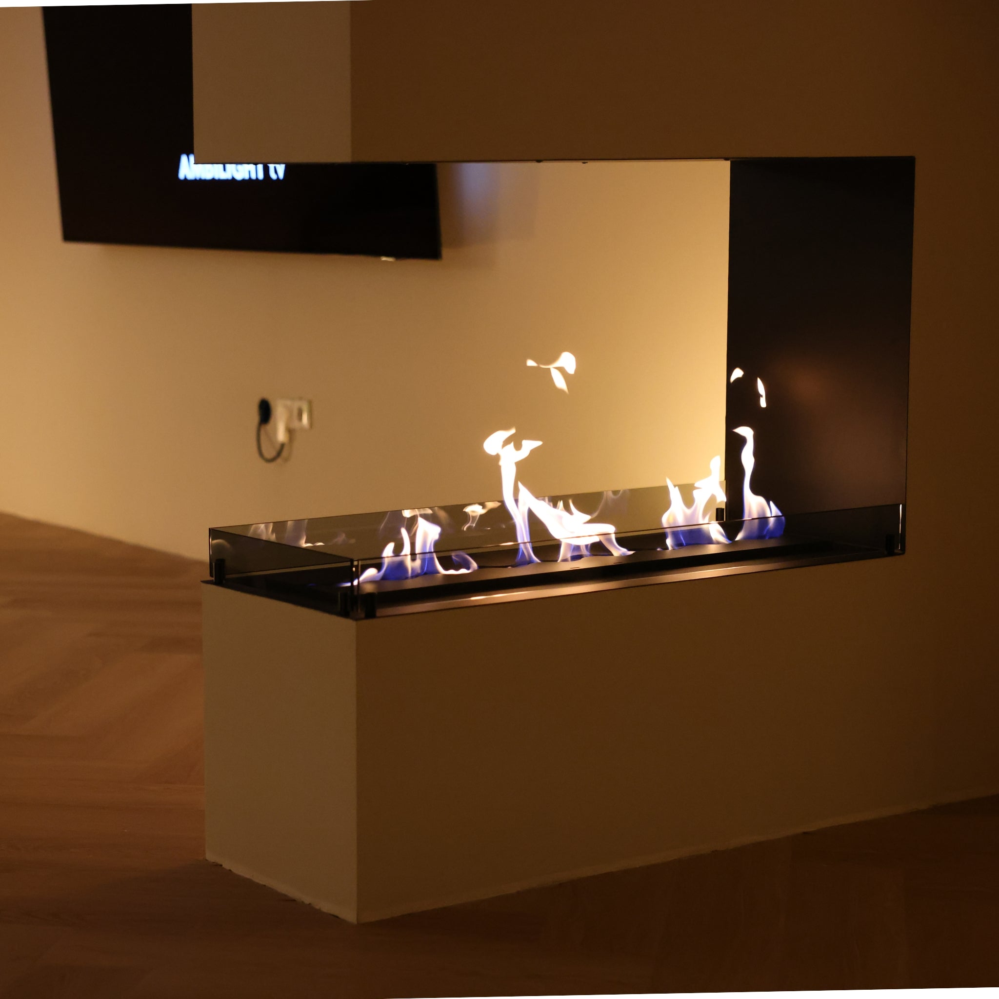 Creëer Je Eigen Roomdivider met Bio-ethanol Haard