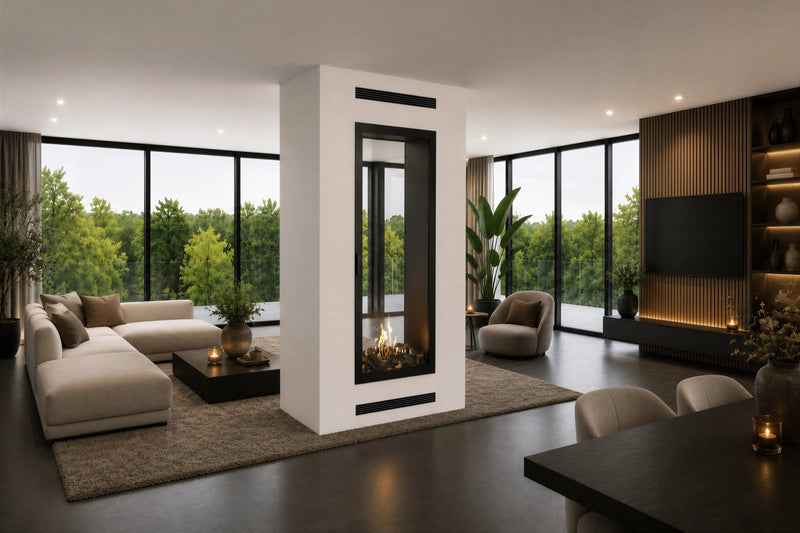 Verticale Bio-ethanol Doorkijkhaard met Vol Glas Inbouwen – Complete Stap-voor-Stap Handleiding