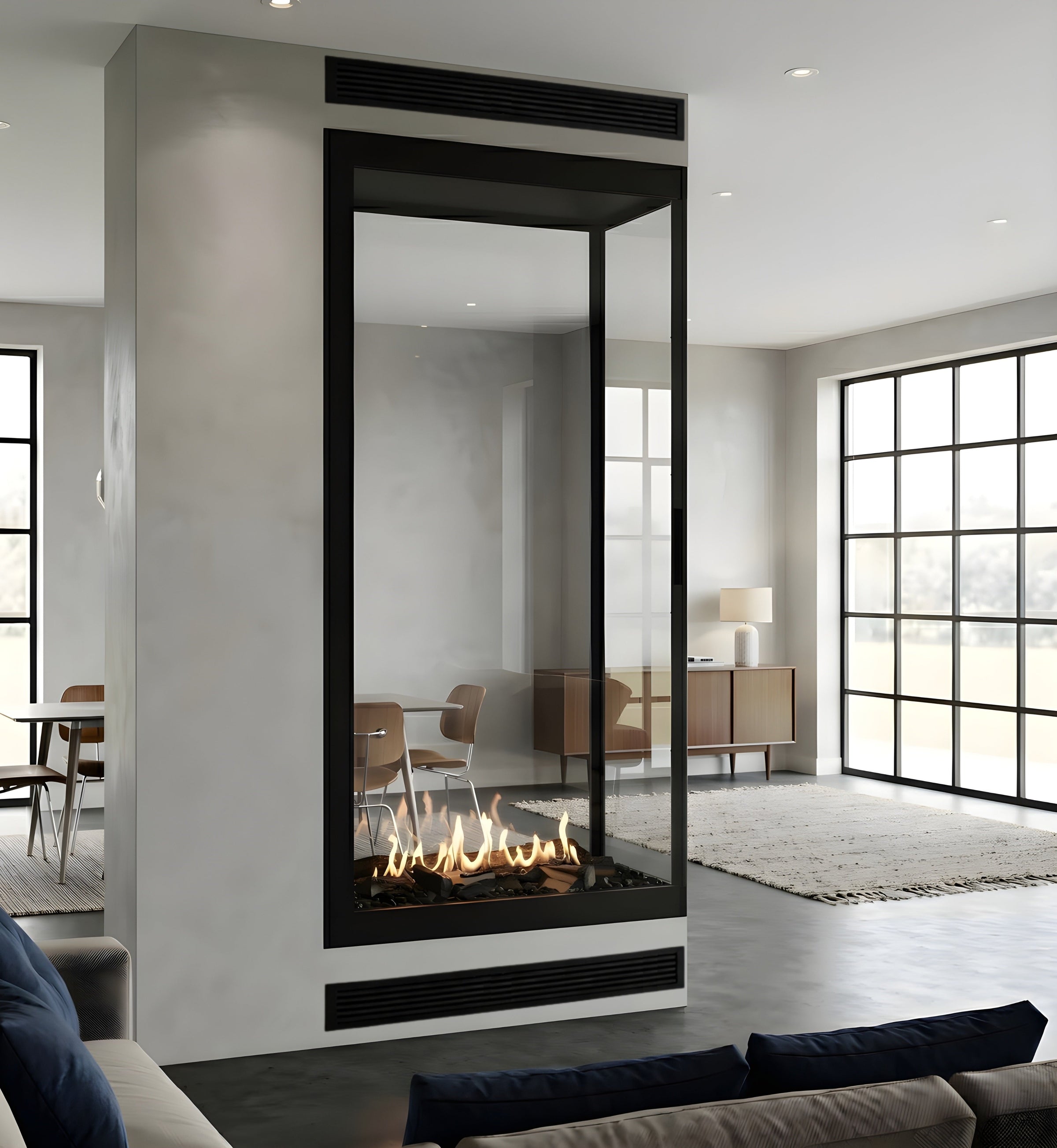 Saint Roomdivider Met Volle Glas