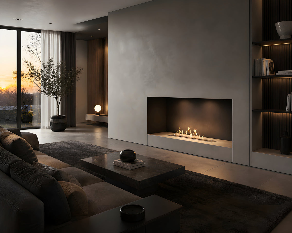 Solo Wave RVS Bio Ethanol Inbouwbranders