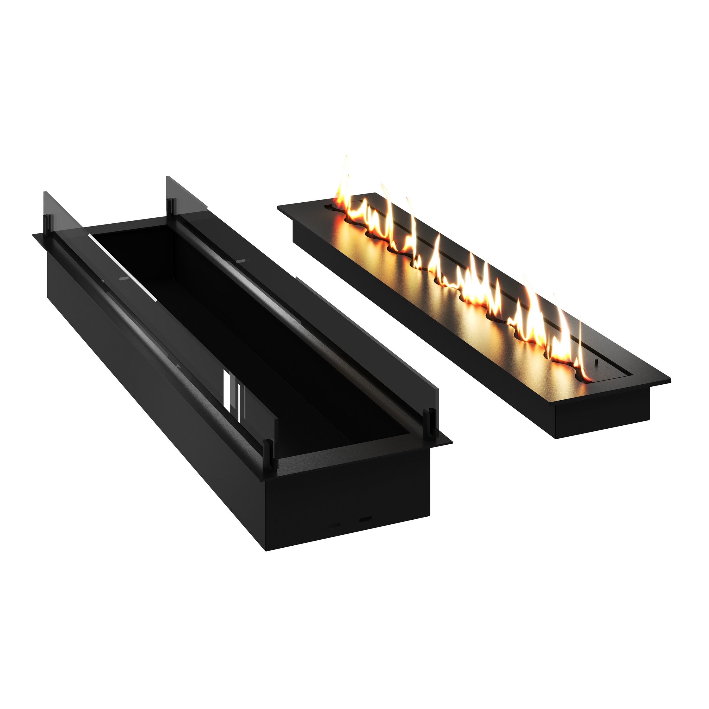 Solo Inzethaard Met Glas 130 cm