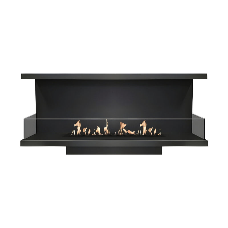 Made Driezijdig Inbouwhaard 130 cm