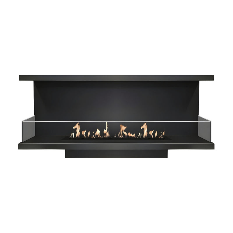 Made Driezijdig Inbouwhaard 140 cm