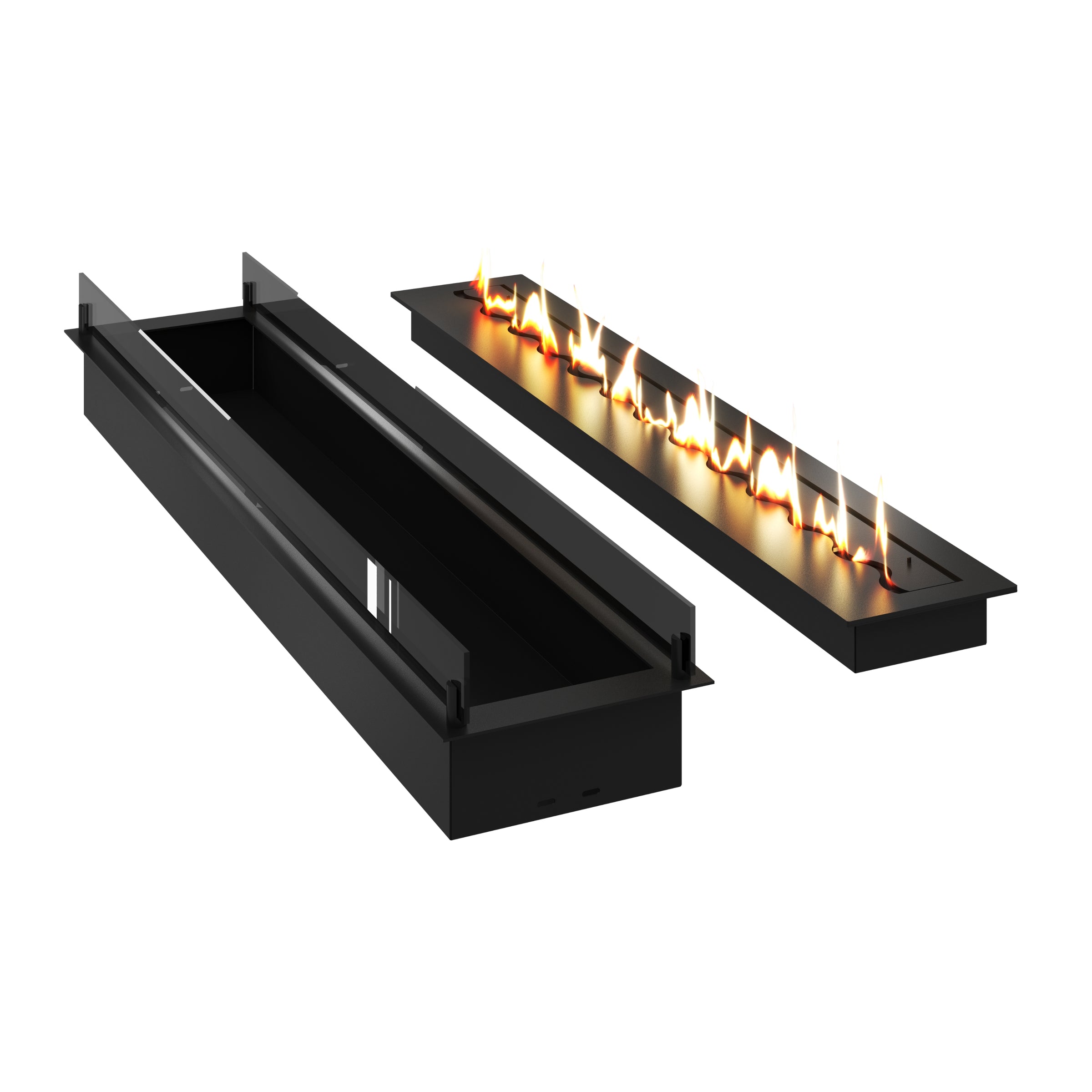 Solo Inzethaard Met Glas 140 cm