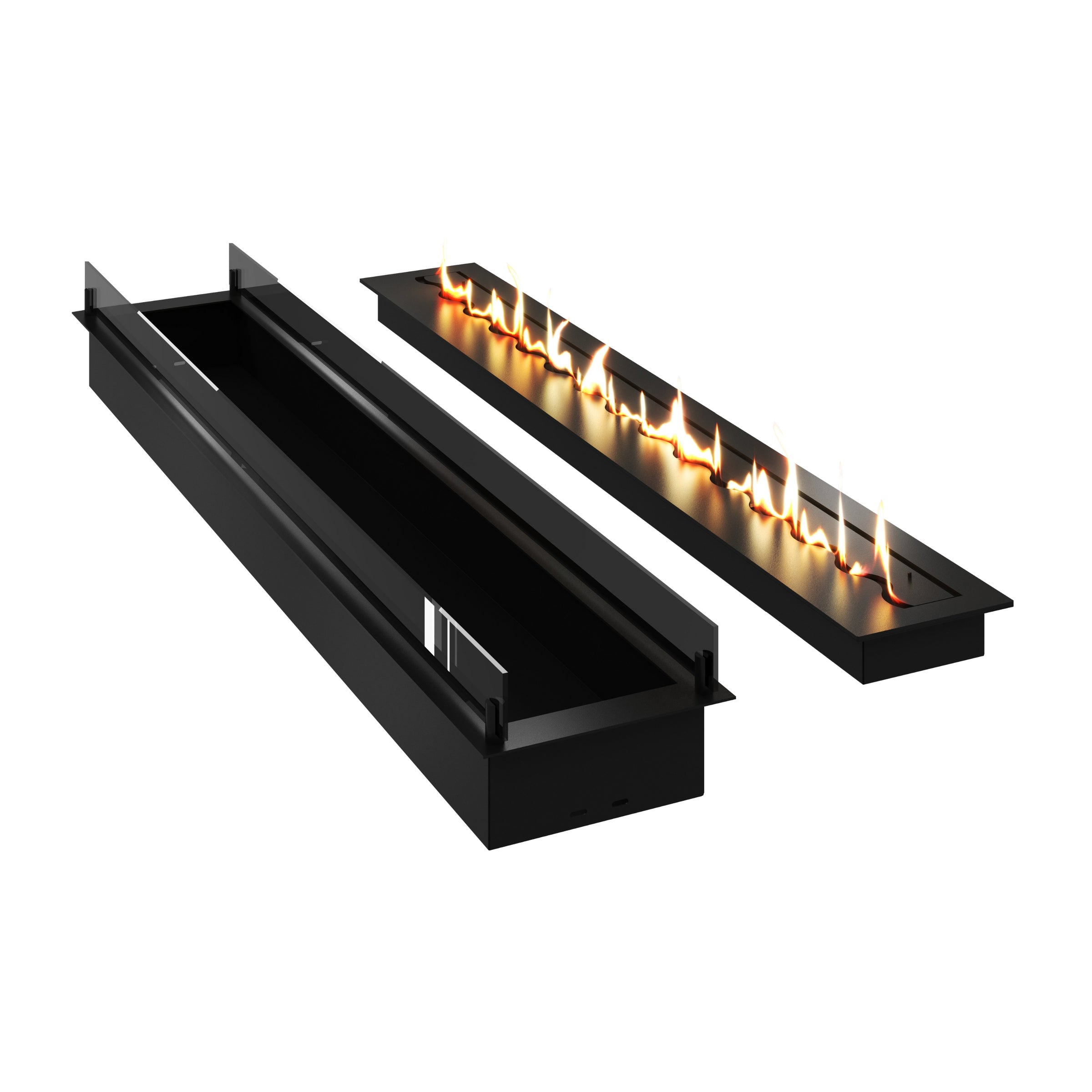 Solo Inzethaard Met Glas 160 cm